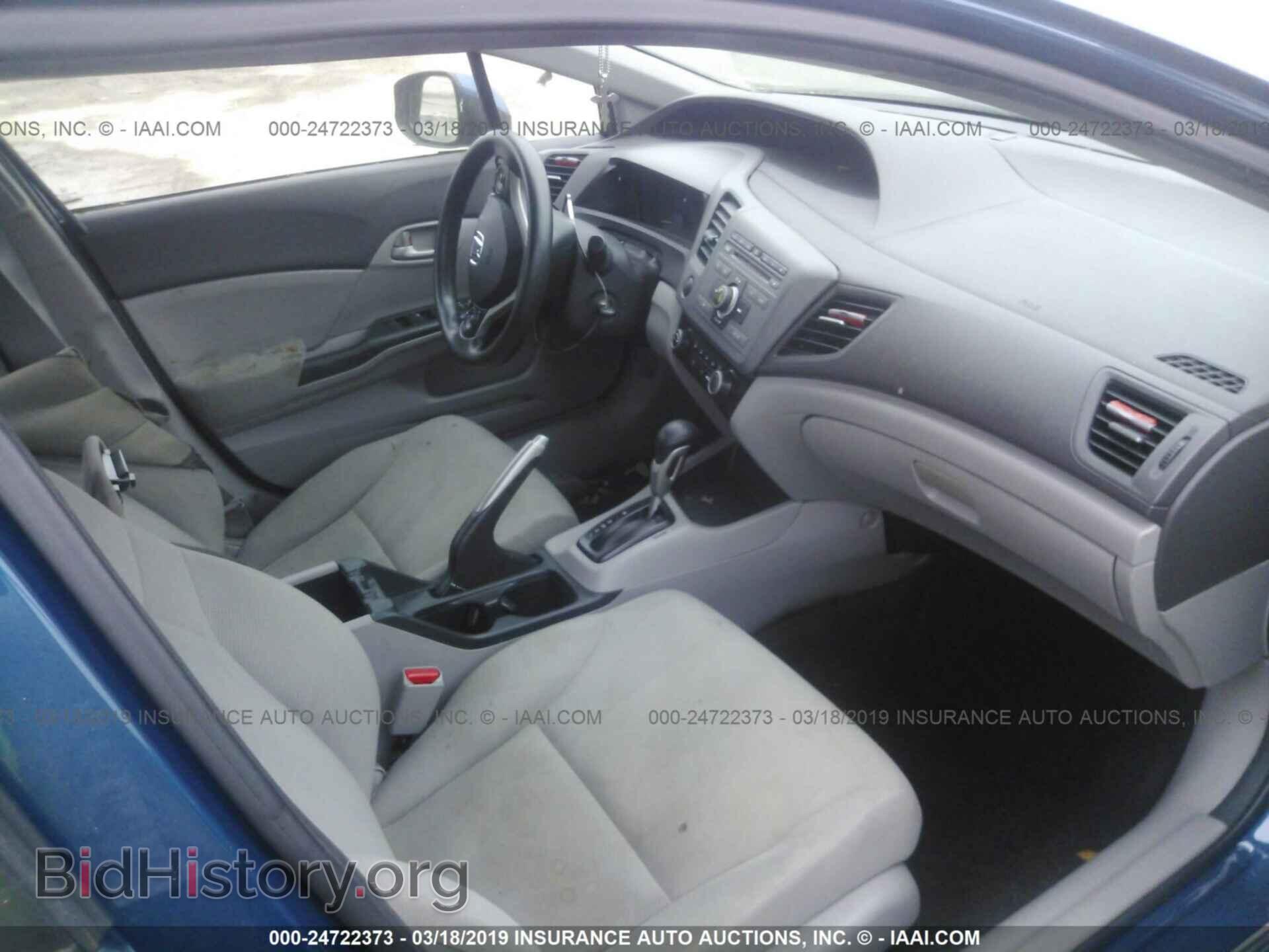 2012 HONDA CIVIC - VIN: 19XFB2F53CE035405 - Фото 5