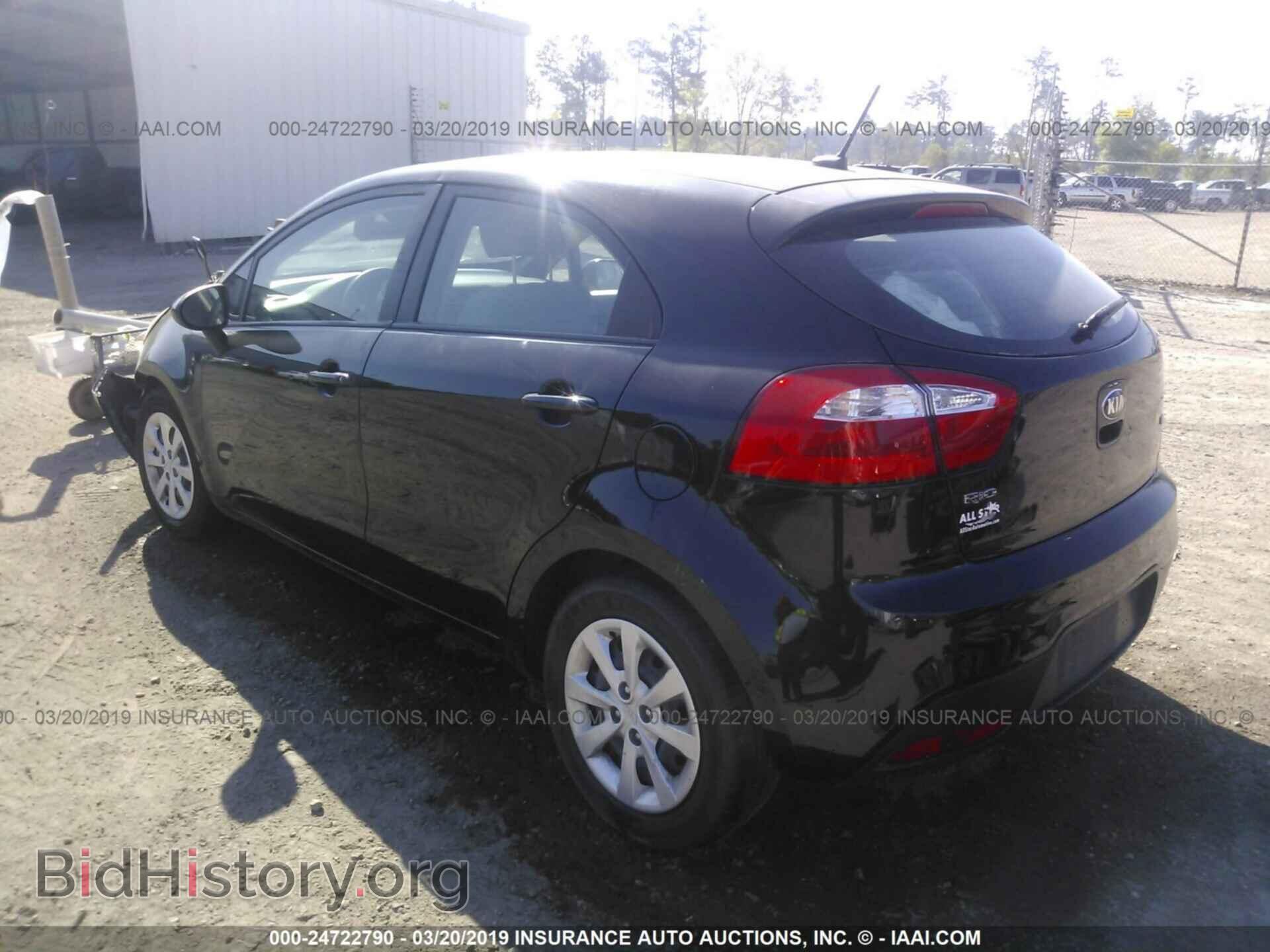 2013 KIA RIO - VIN: KNADM5A30D6299856 - Фото 3