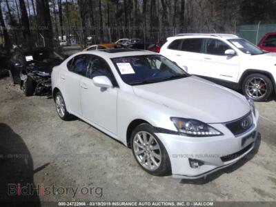 2006 Lexus IS 250, белый — VIN JTHCK262865000611, IAAI