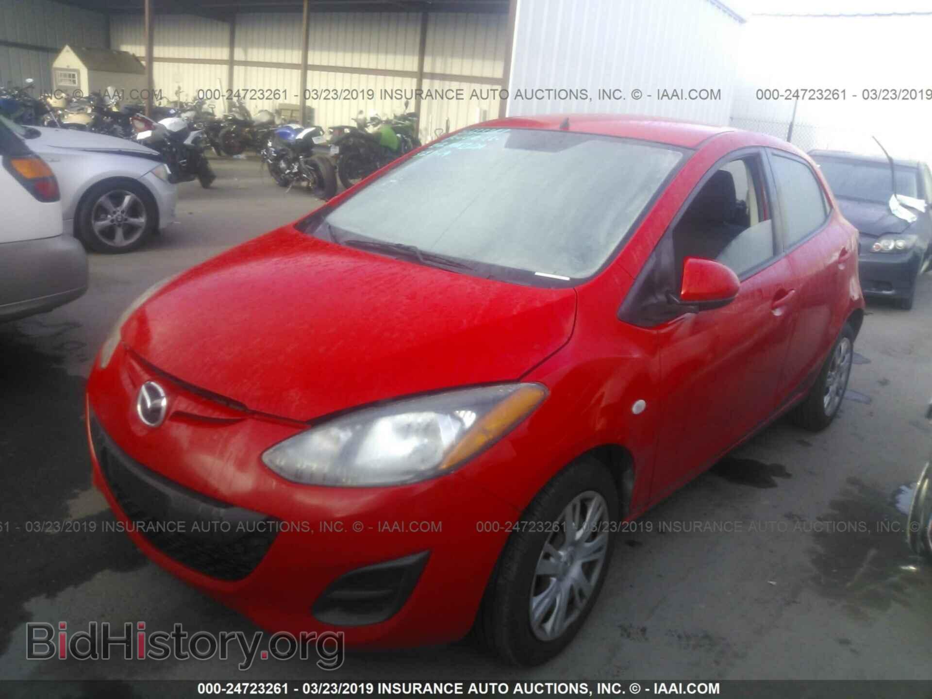 2012 MAZDA MAZDA2 - VIN: JM1DE1KZ4C0136625 - Photo 2