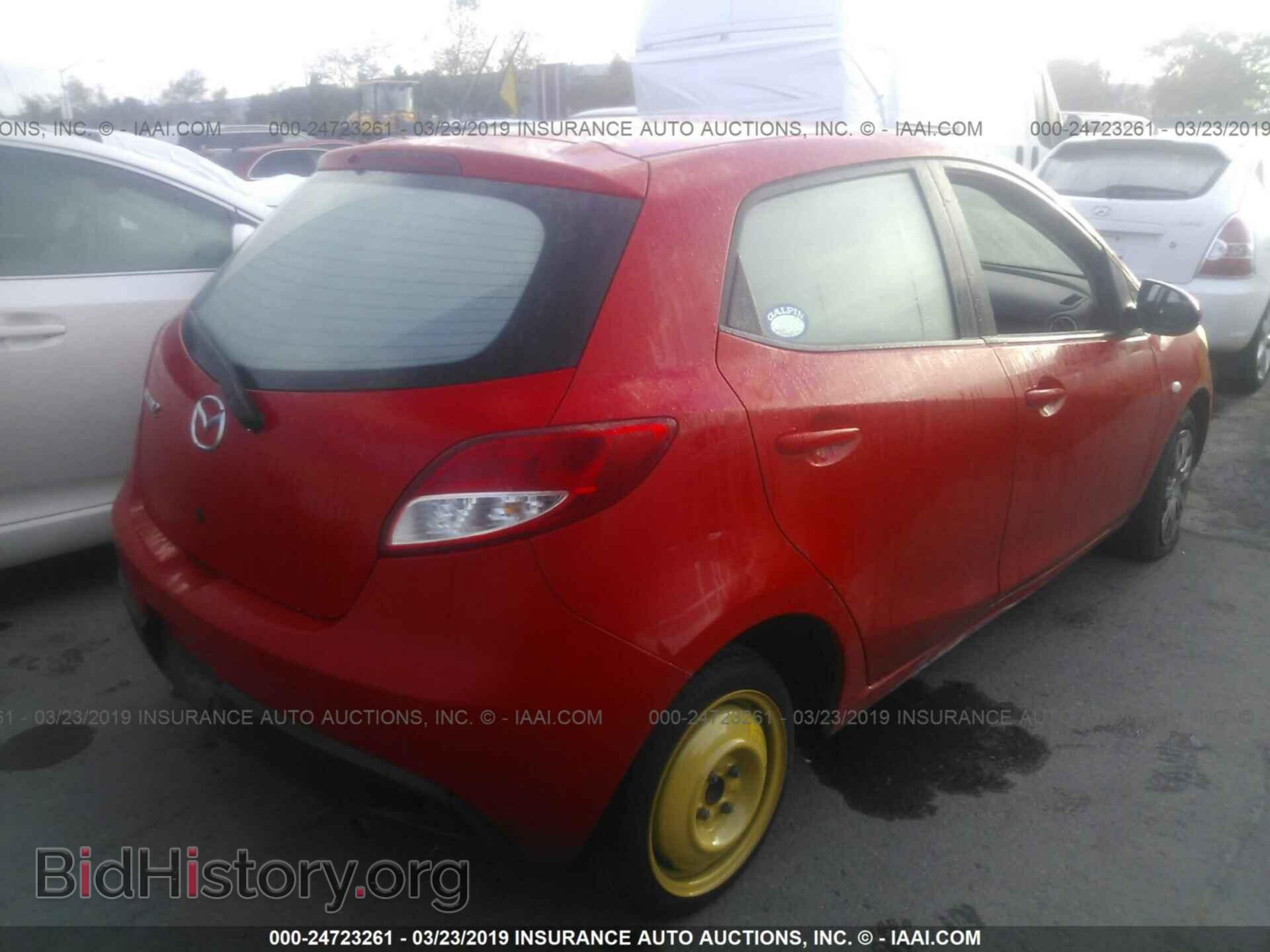 2012 MAZDA MAZDA2 - VIN: JM1DE1KZ4C0136625 - Photo 4
