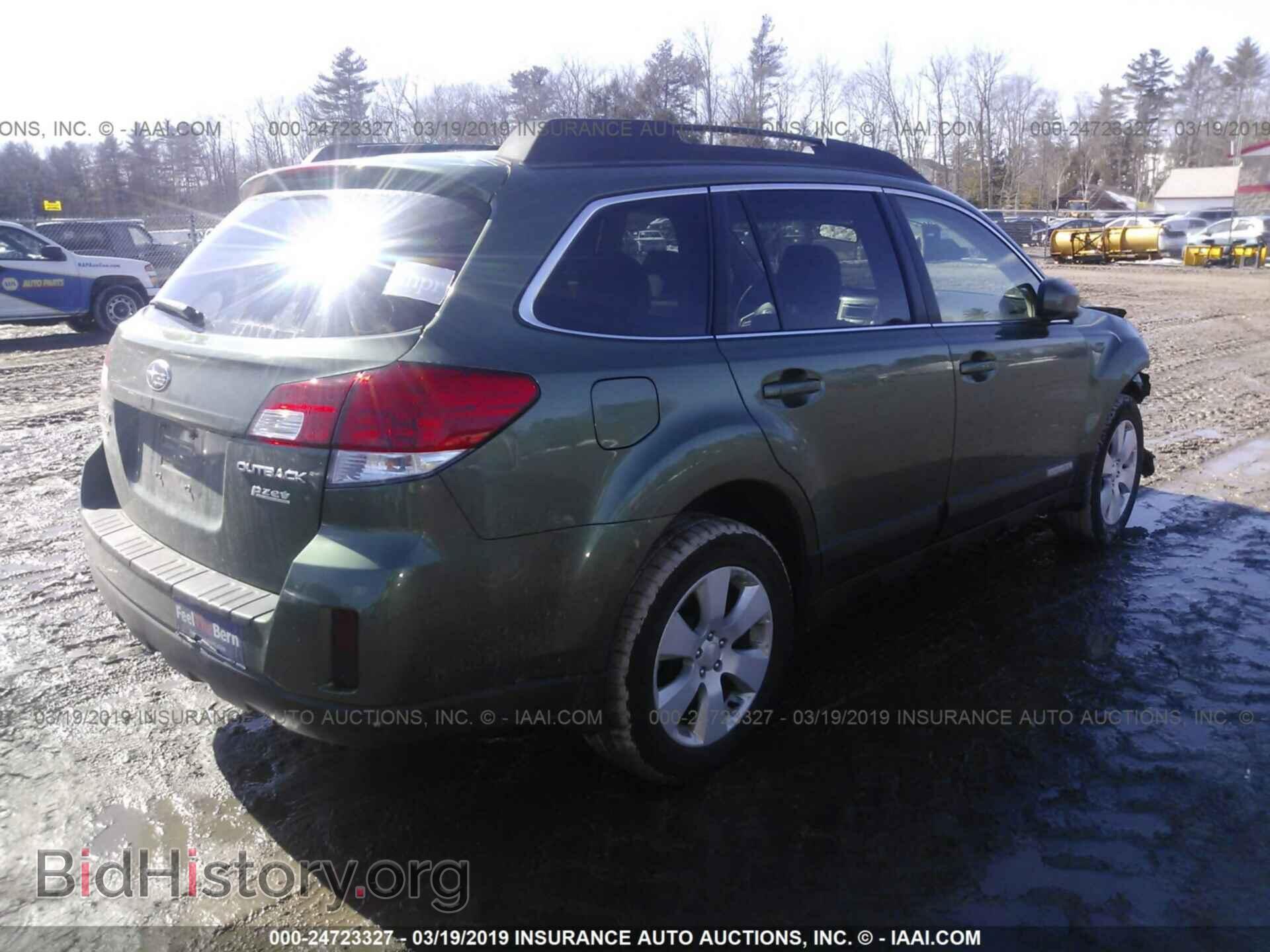 2012 SUBARU OUTBACK - VIN: 4S4BRBCC0C1274289 - Фото 4