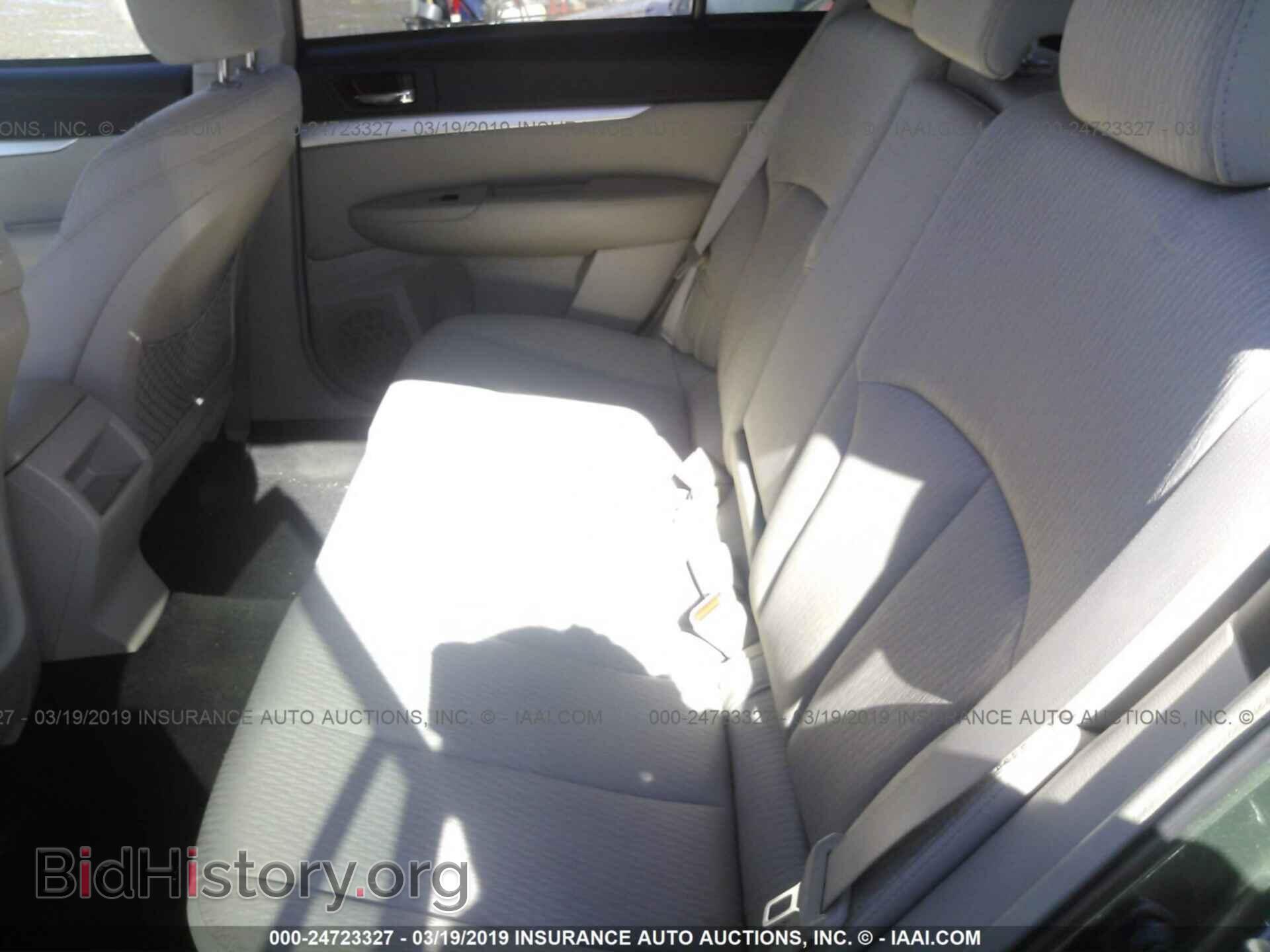 2012 SUBARU OUTBACK - VIN: 4S4BRBCC0C1274289 - Фото 8