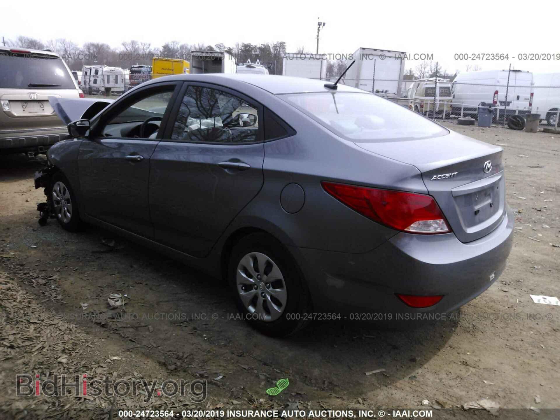 2016 HYUNDAI ACCENT - VIN: KMHCT4AE3GU951281 - Фото 3
