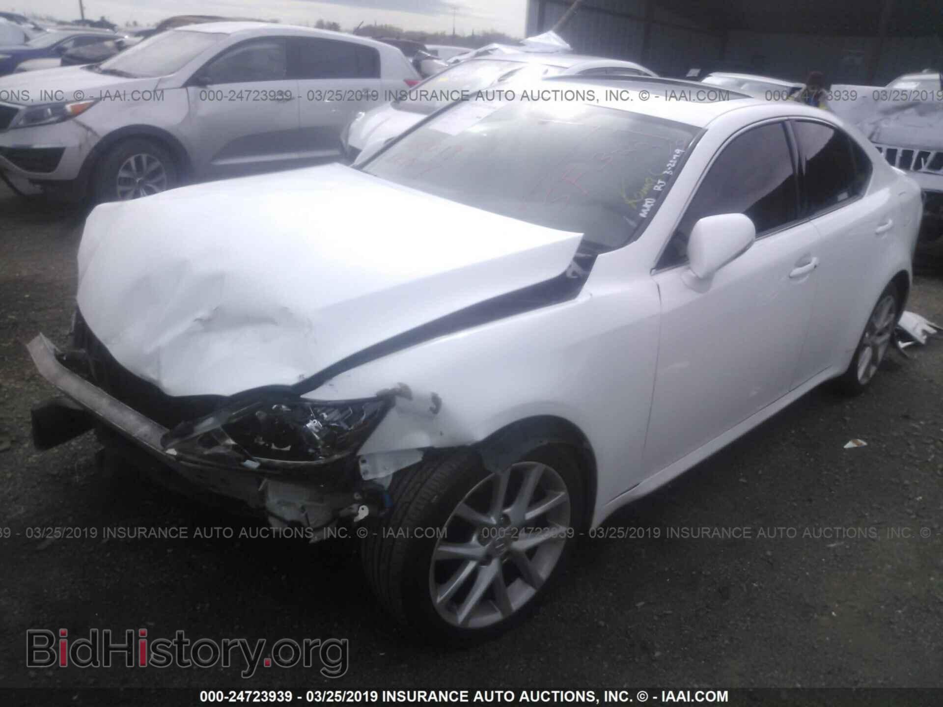 2012 LEXUS IS - VIN: JTHCF5C27C5060207 - Photo 2