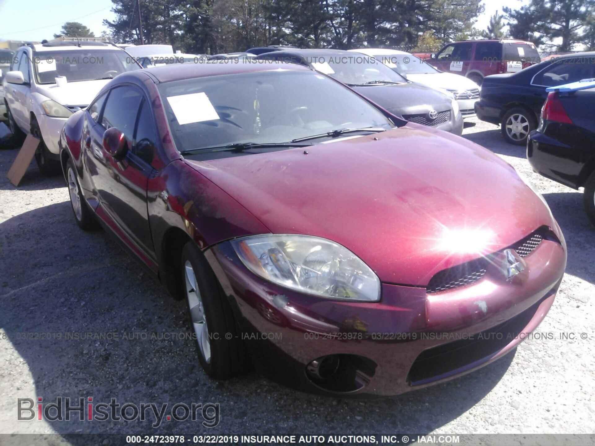 2007 MITSUBISHI ECLIPSE - VIN: 4A3AK24F17E047105 - Photo 2