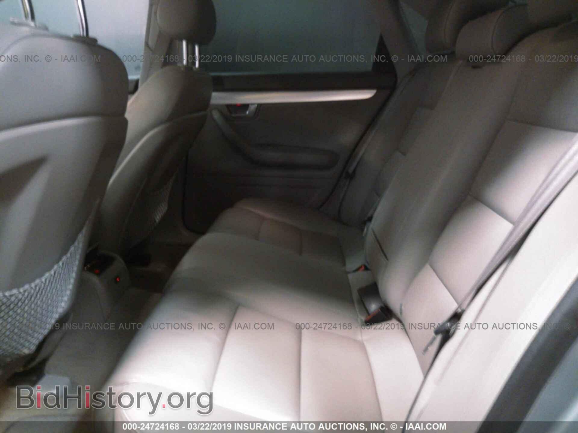 2006 AUDI A4 - VIN: WAUAF78E16A176325 - Фото 8