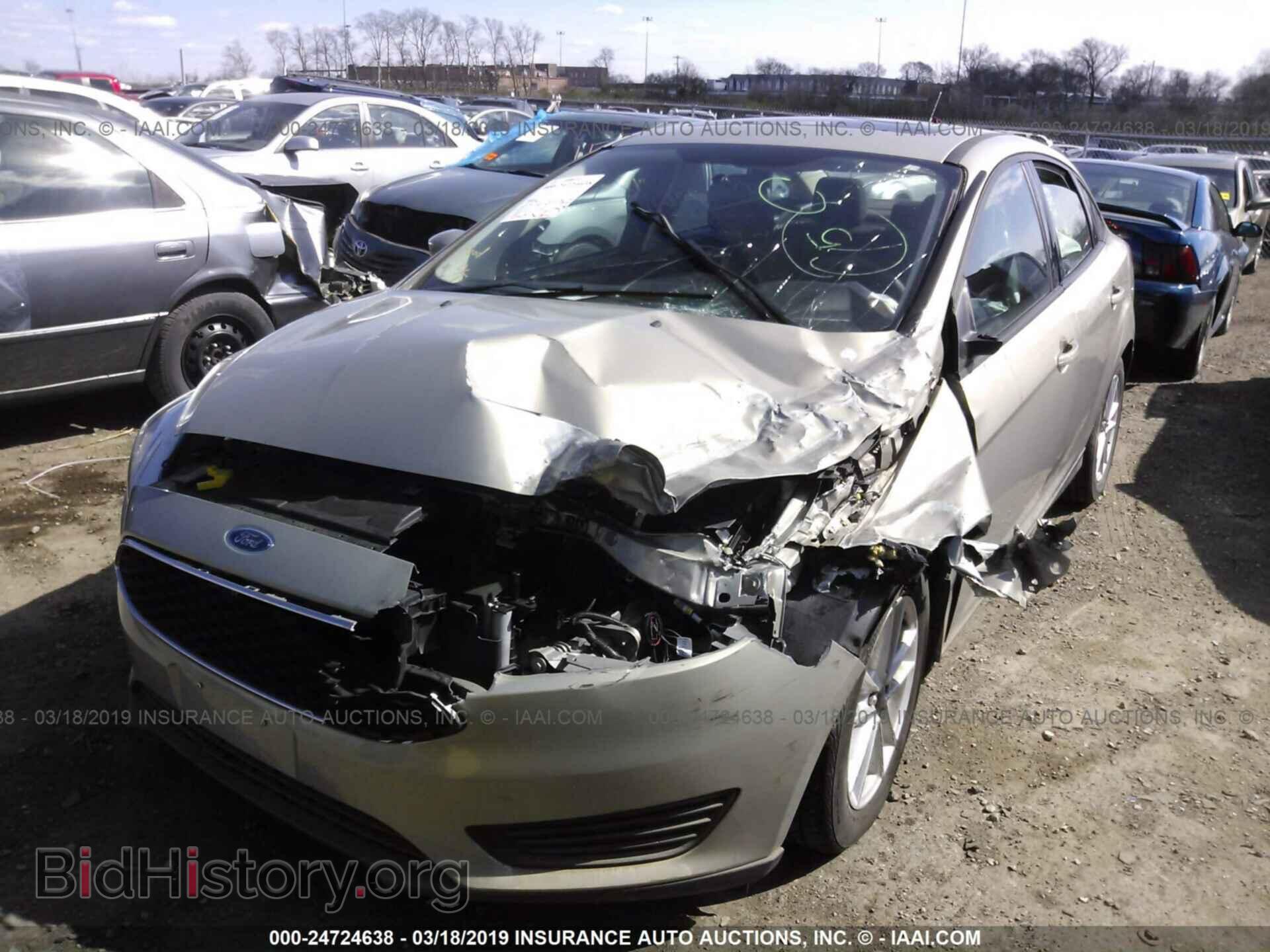 2015 FORD FOCUS - VIN: 1FADP3F28FL205277 - Фото 2