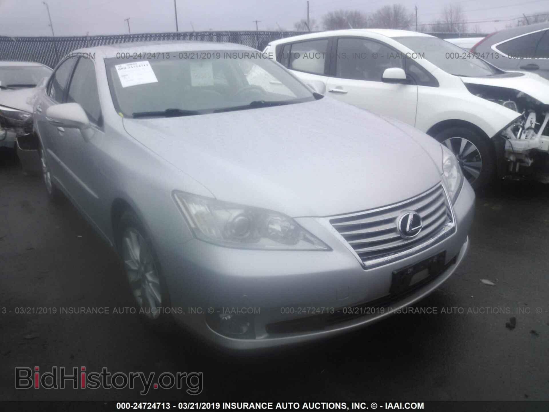 Photo JTHBK1EG2B2455422 - LEXUS ES 2011