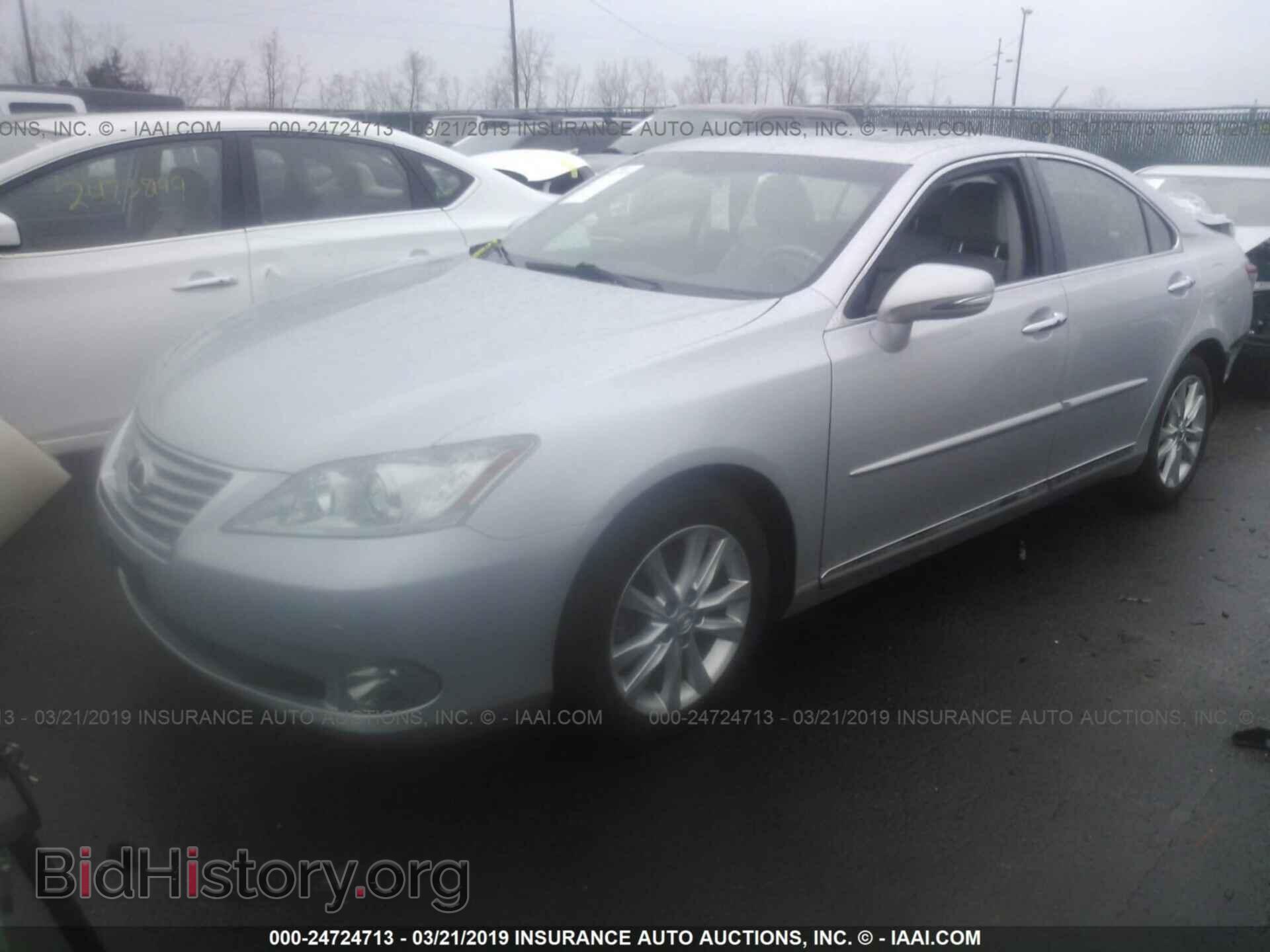 2011 LEXUS ES - VIN: JTHBK1EG2B2455422 - Фото 2
