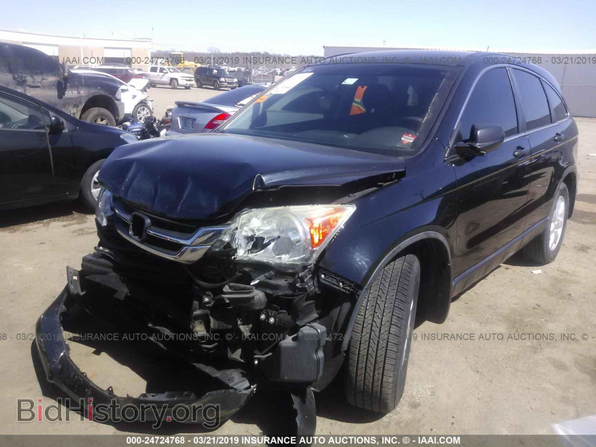 2011 HONDA CR-V - VIN: 5J6RE4H49BL011663 - Фото 2