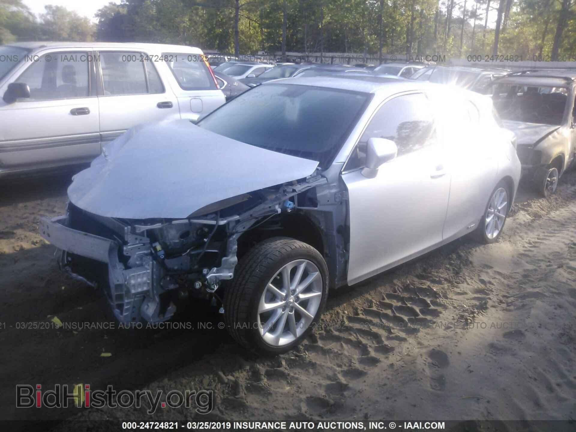 2013 LEXUS CT - VIN: JTHKD5BH1D2151421 - Фото 2