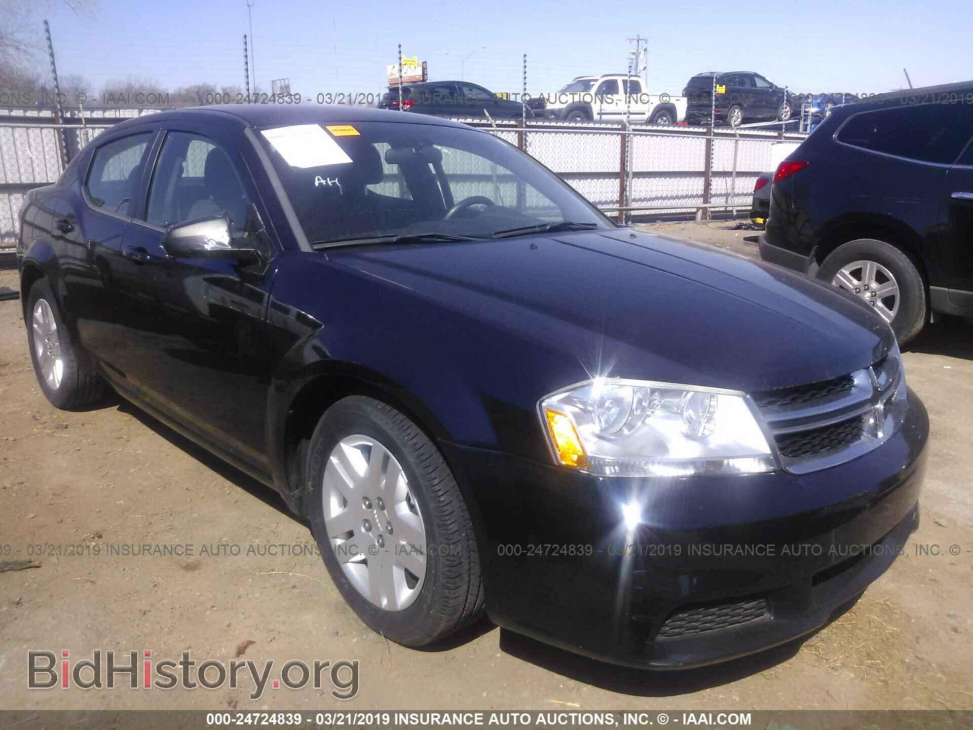 Фотография 1C3CDZAB5CN232787 - DODGE AVENGER 2012