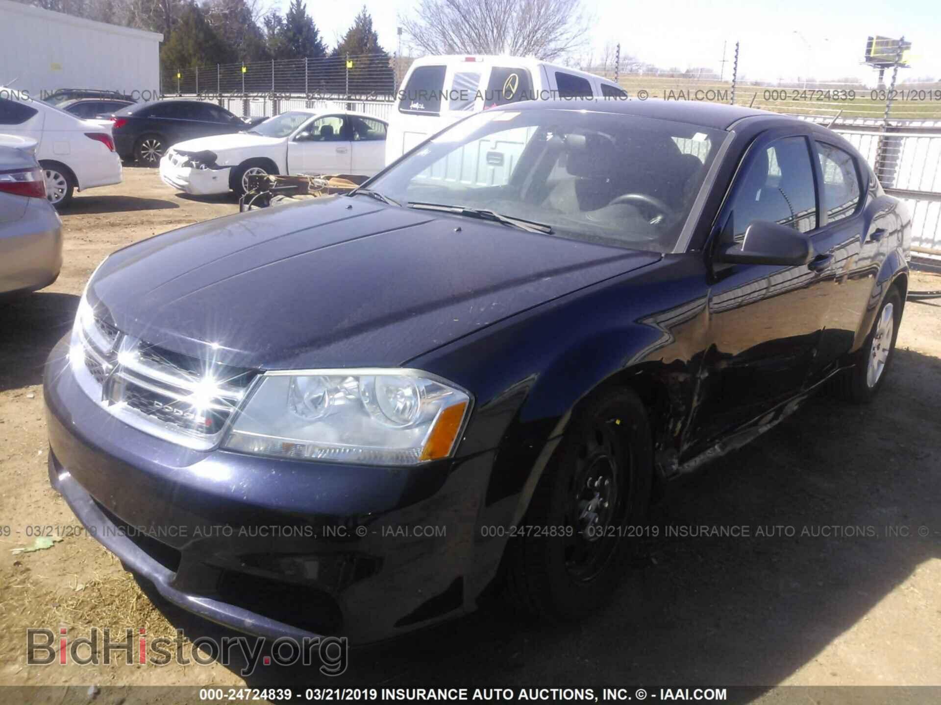 2012 DODGE AVENGER - VIN: 1C3CDZAB5CN232787 - Photo 2