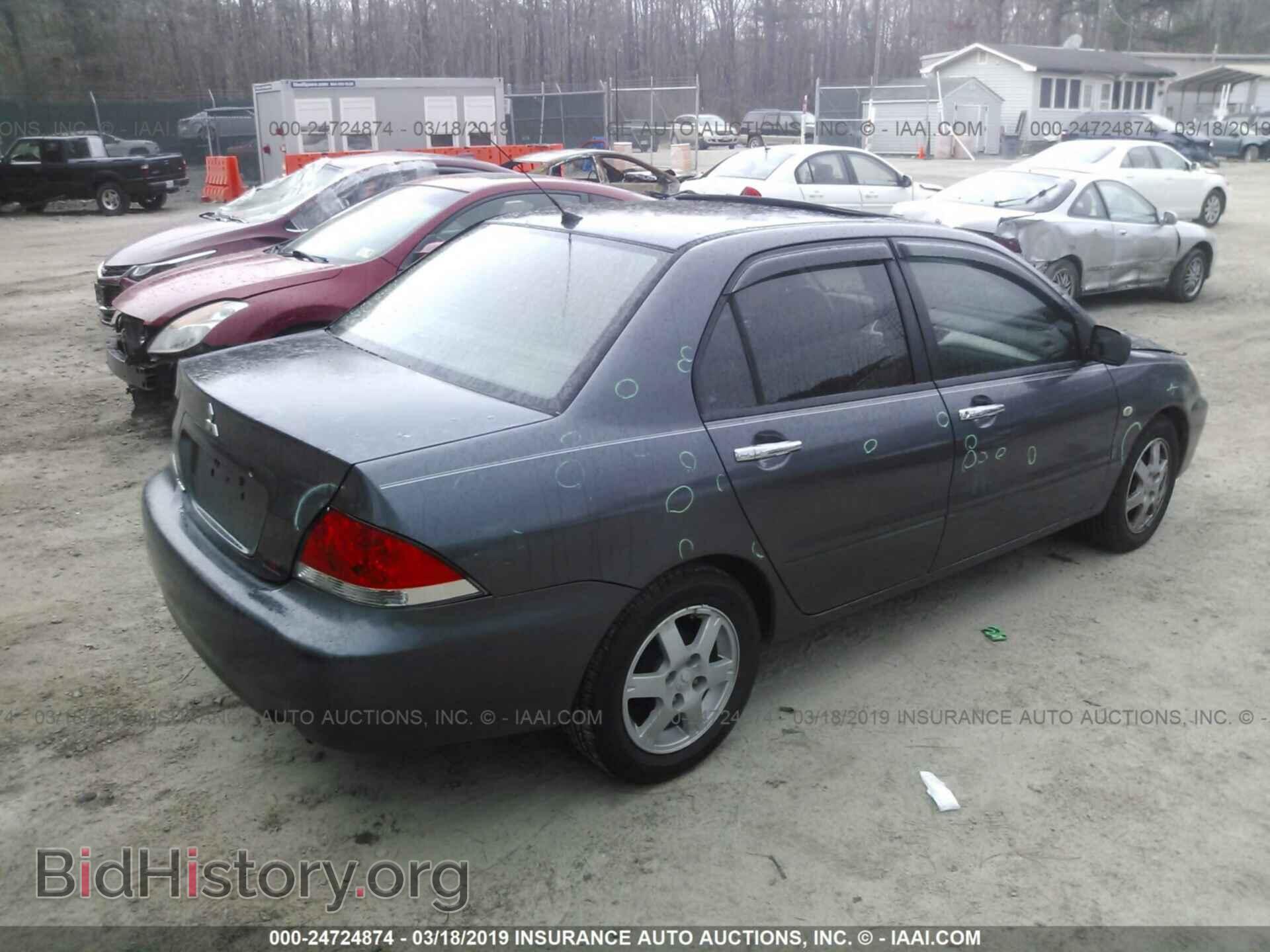2006 MITSUBISHI LANCER - VIN: JA3AJ26E86U062097 - Фото 4