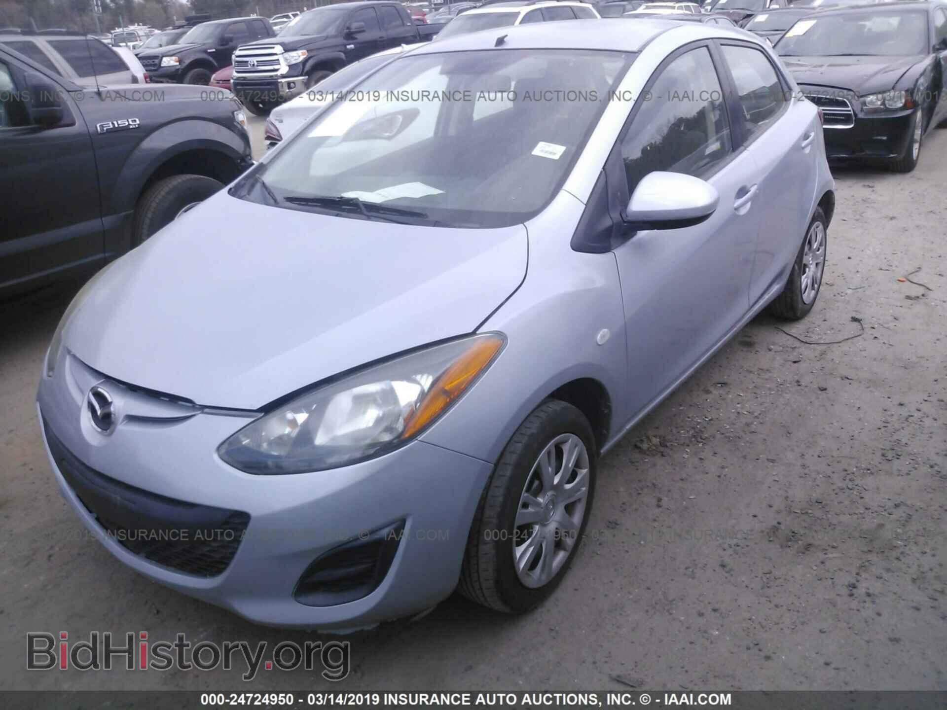 2013 MAZDA MAZDA2 - VIN: JM1DE1KY6D0170817 - Фото 2