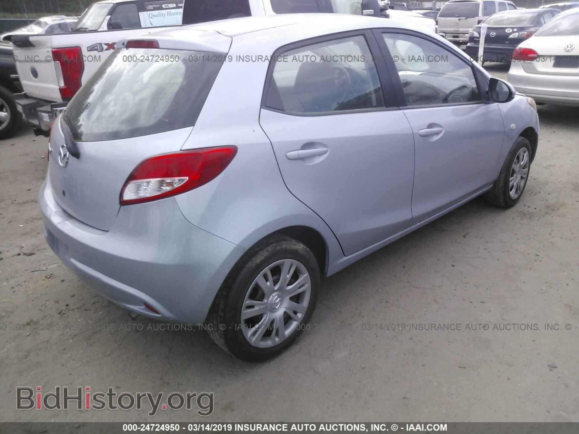 2013 MAZDA MAZDA2 - VIN: JM1DE1KY6D0170817 - Фото 4
