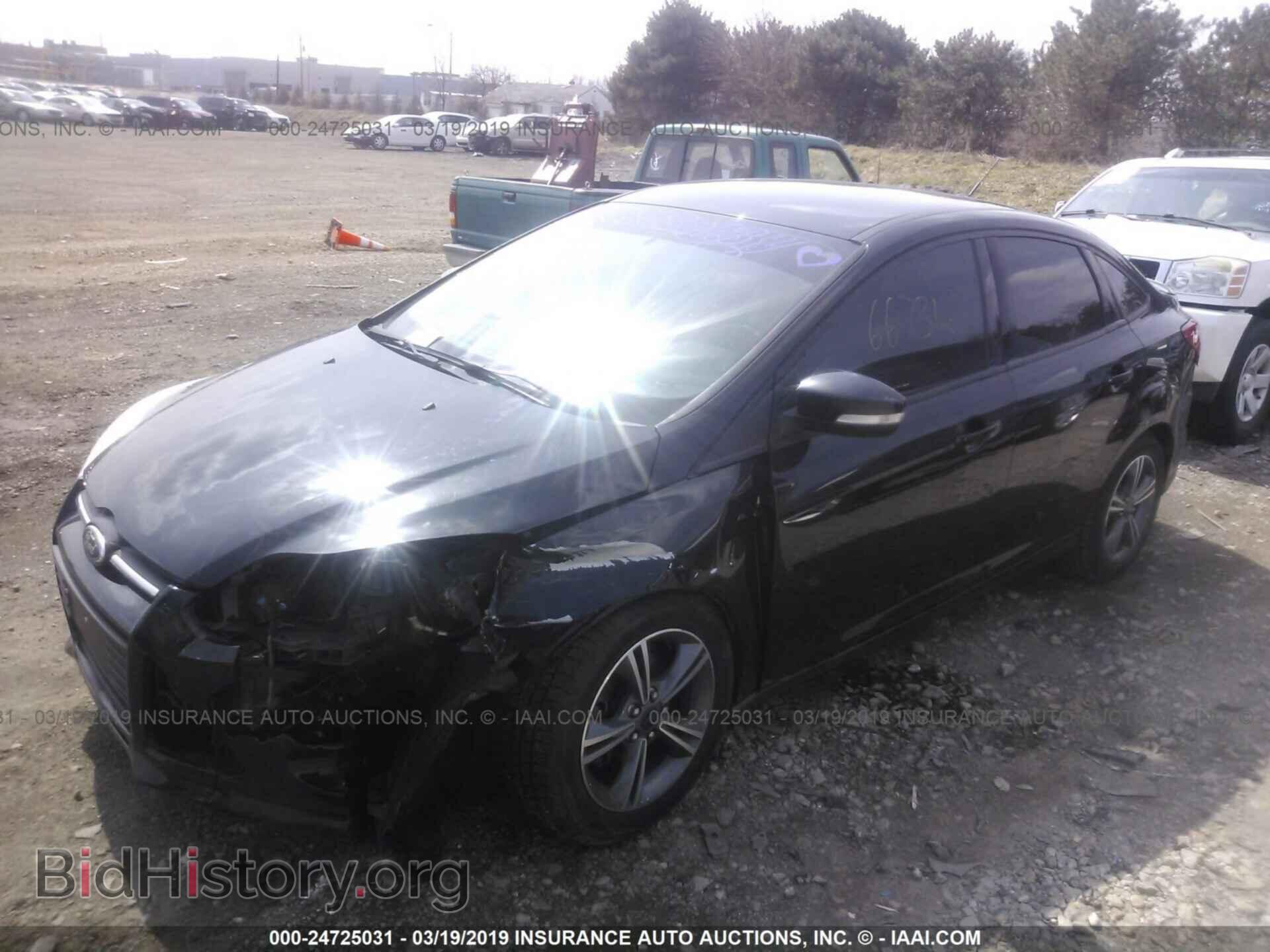 2014 FORD FOCUS - VIN: 1FADP3F21EL320849 - Фото 2
