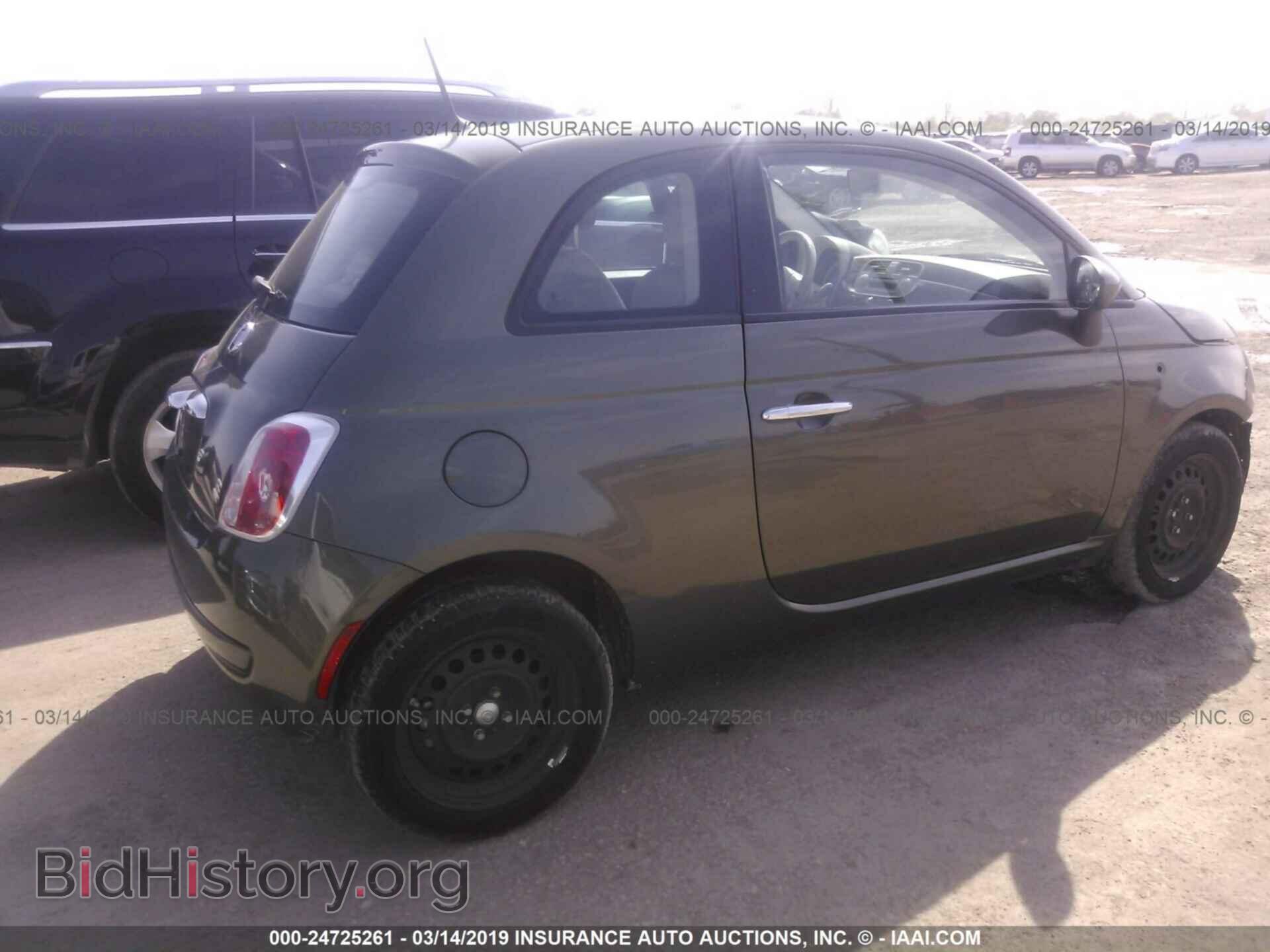 2013 FIAT 500 - VIN: 3C3CFFAR5DT752205 - Фото 4