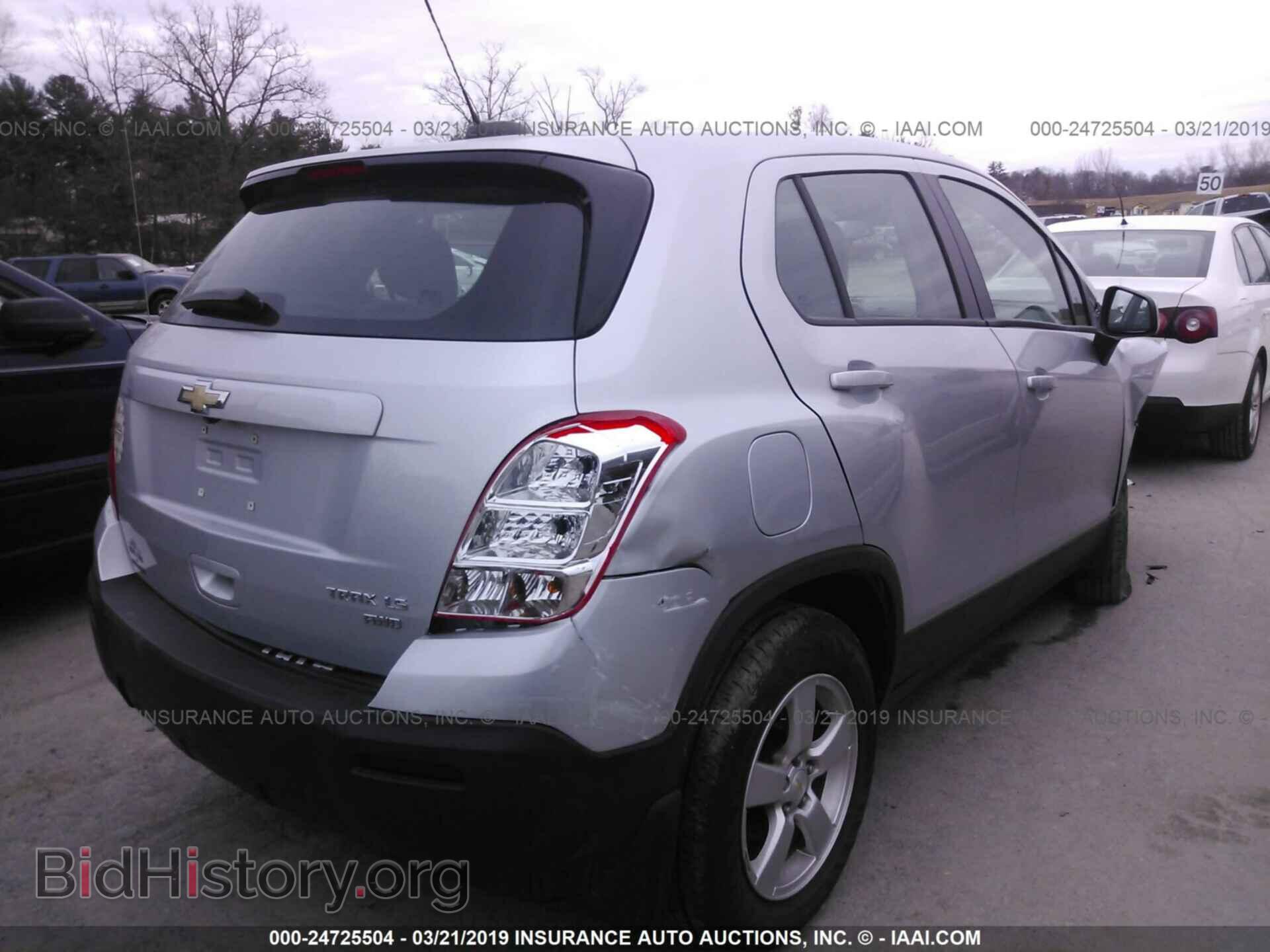 2015 CHEVROLET TRAX - VIN: 3GNCJPSB5FL255554 - Фото 4