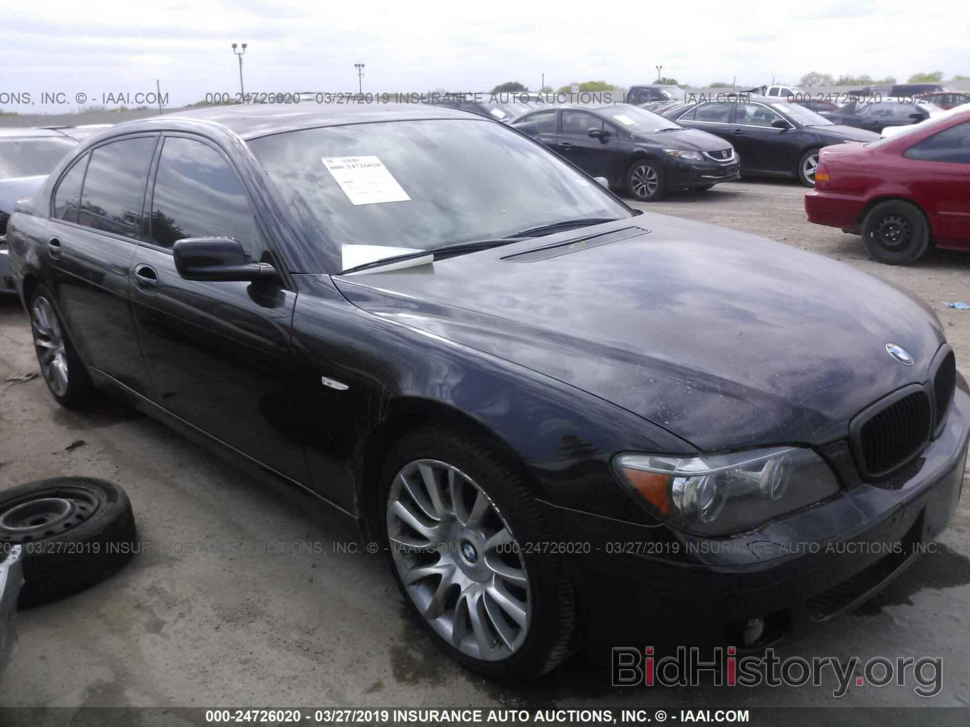 Photo WBAHN83597DT73774 - BMW 750 2007