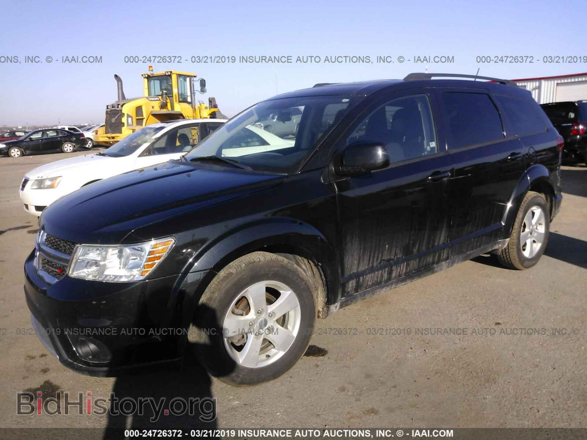 2011 DODGE JOURNEY - VIN: 3D4PH1FG2BT548303 - Фото 2