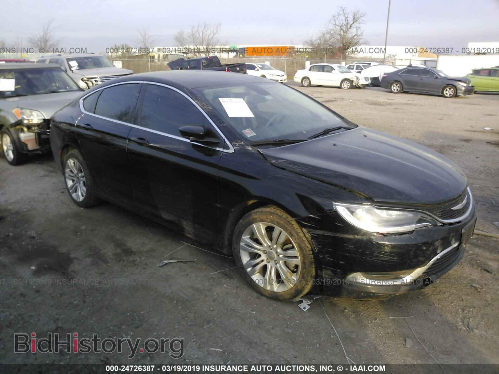 Photo 1C3CCCAB6GN109294 - CHRYSLER 200 2016