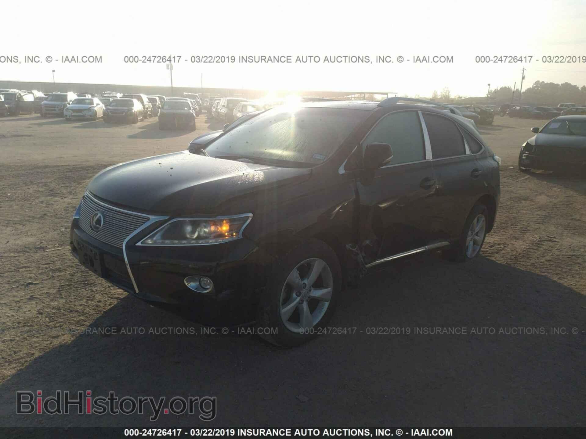 2015 LEXUS RX - VIN: 2T2BK1BA9FC297987 - Фото 2