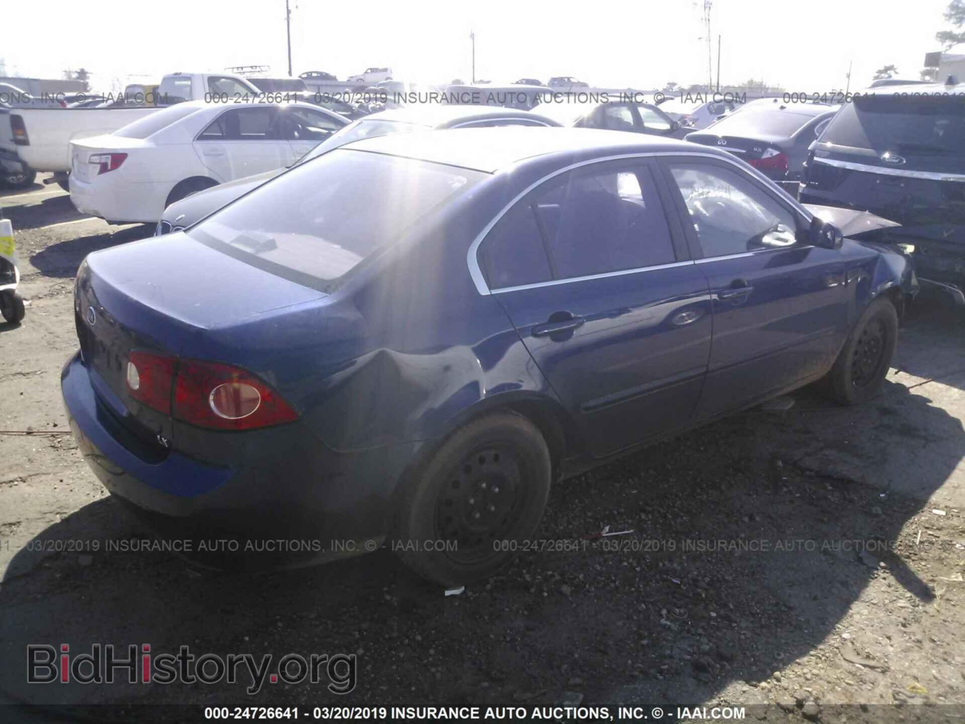 2006 KIA OPTIMA - VIN: KNAGE123165052758 - Фото 4