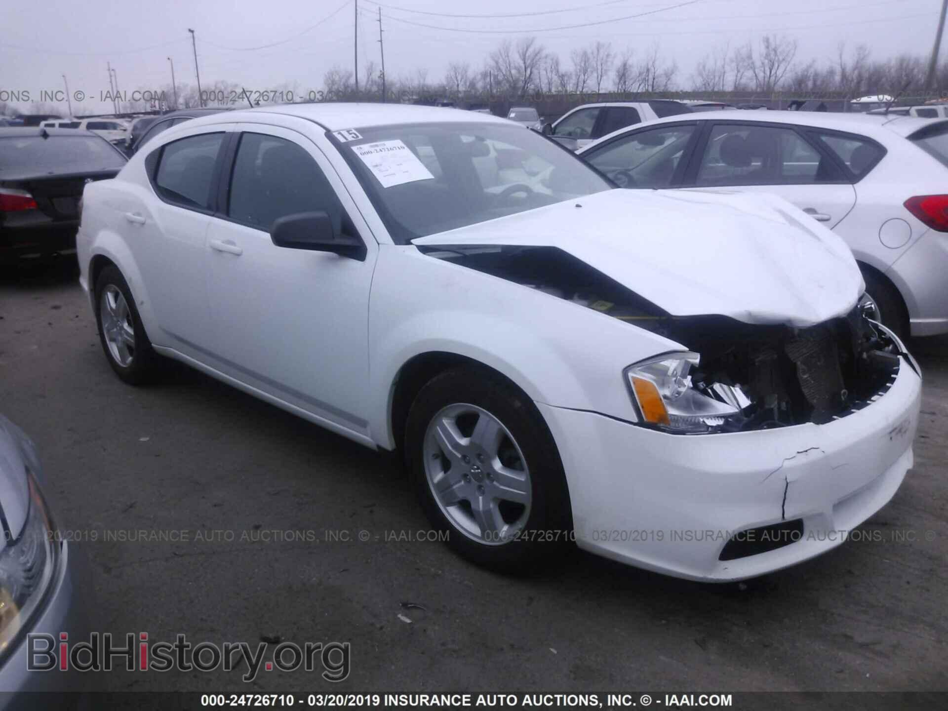 Фотография 1C3CDZAB4DN518924 - DODGE AVENGER 2013