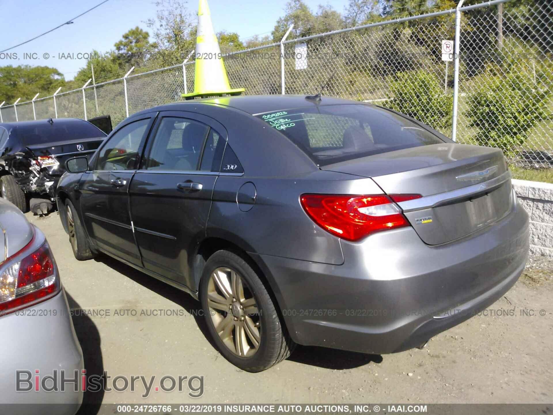 2012 CHRYSLER 200 - VIN: 1C3CCBBG0CN228361 - Фото 3