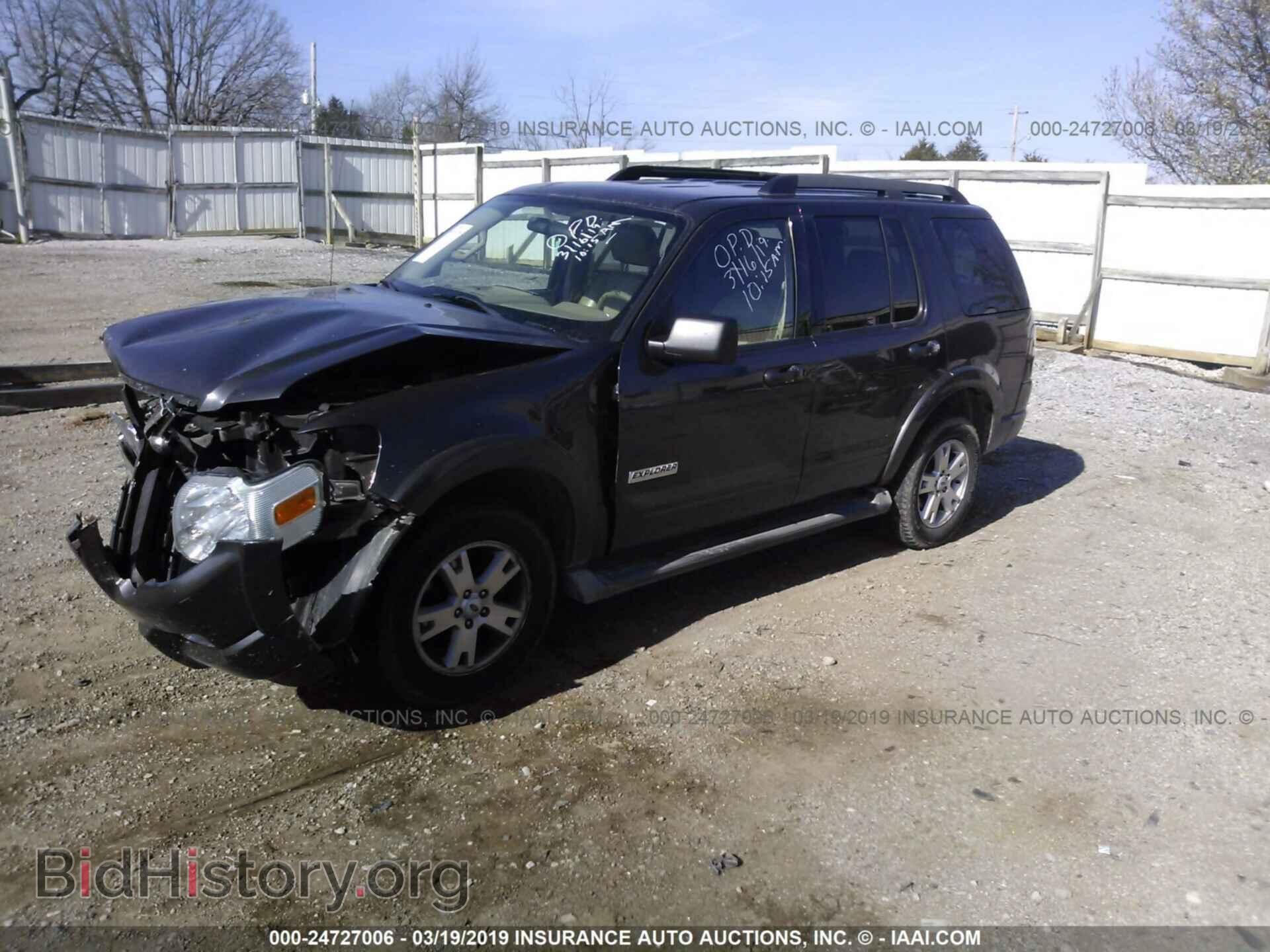 2007 FORD EXPLORER - VIN: 1FMEU63E27UB54079 - Фото 2