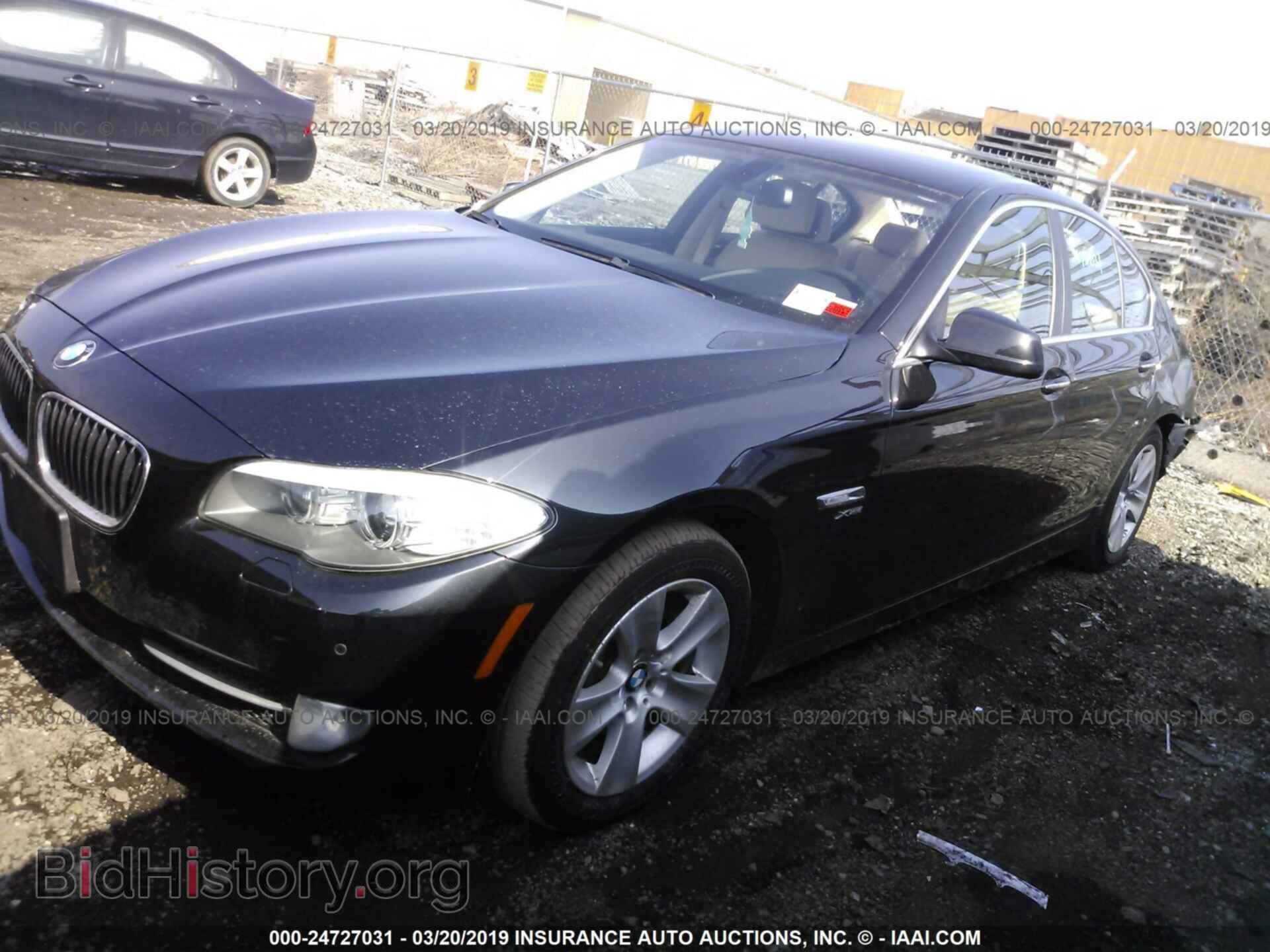 2012 BMW 528 - VIN: WBAXH5C52CDW06910 - Фото 2