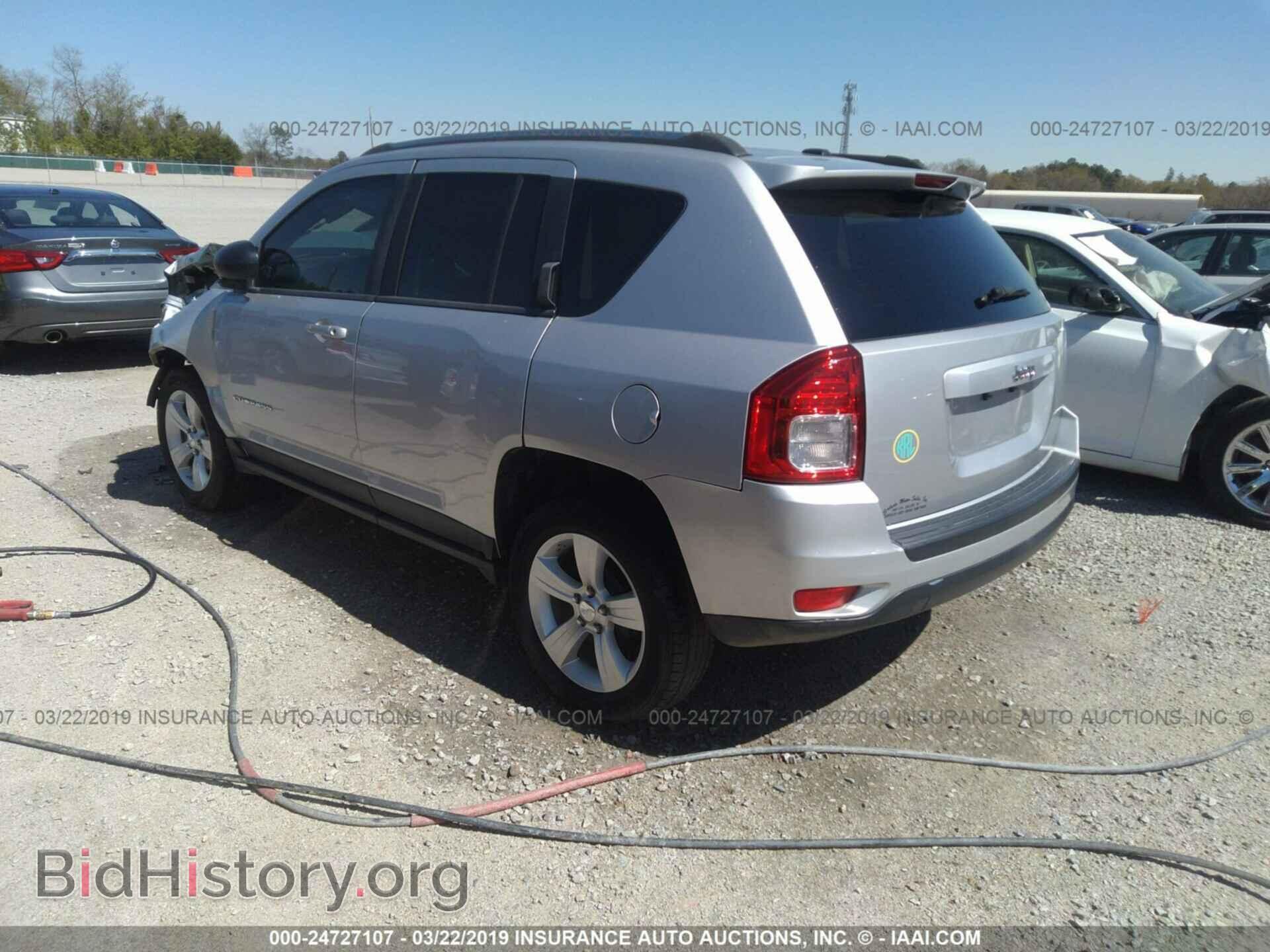 2012 JEEP COMPASS - VIN: 1C4NJCBA3CD606206 - Фото 3
