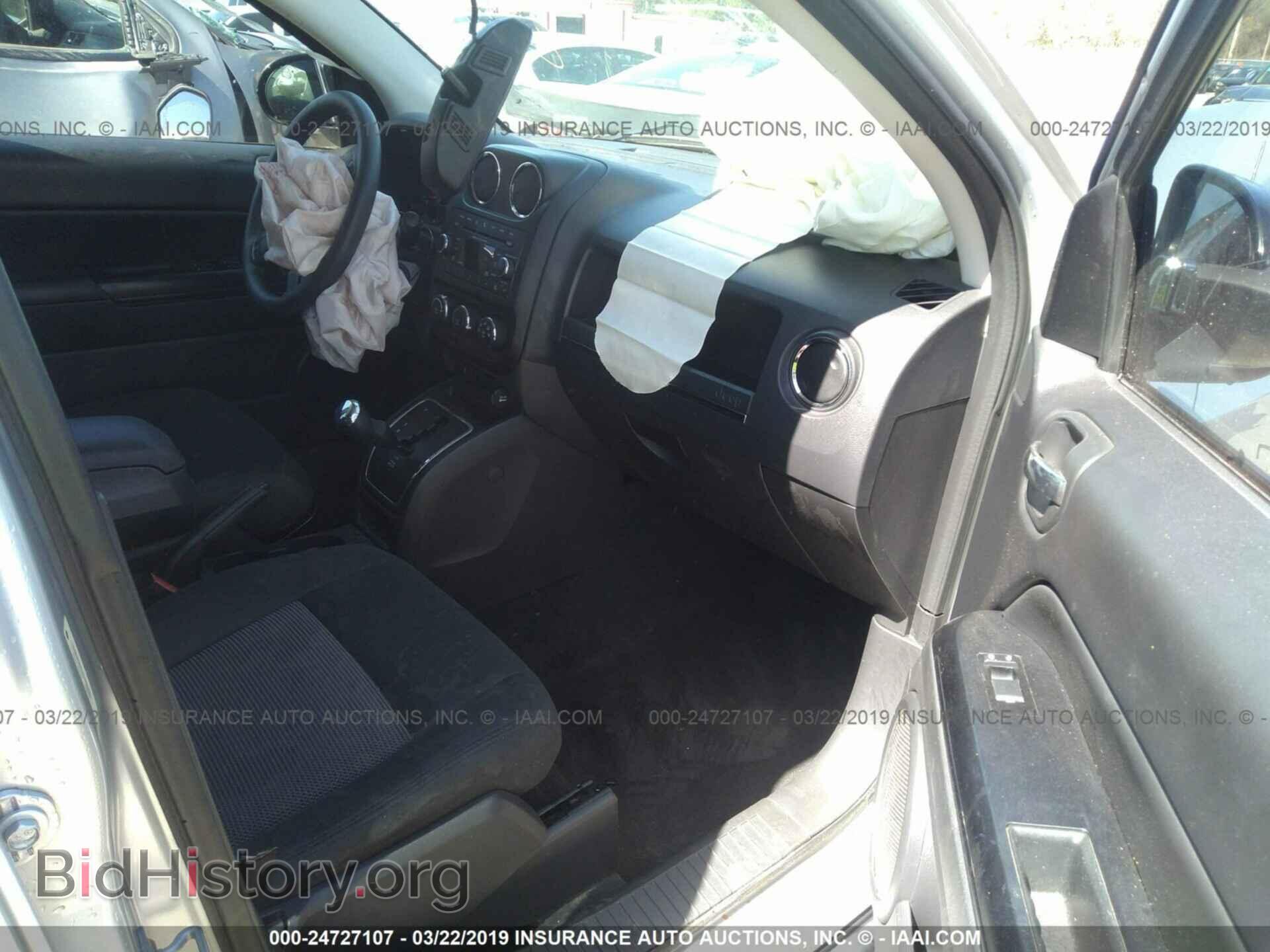 2012 JEEP COMPASS - VIN: 1C4NJCBA3CD606206 - Фото 5