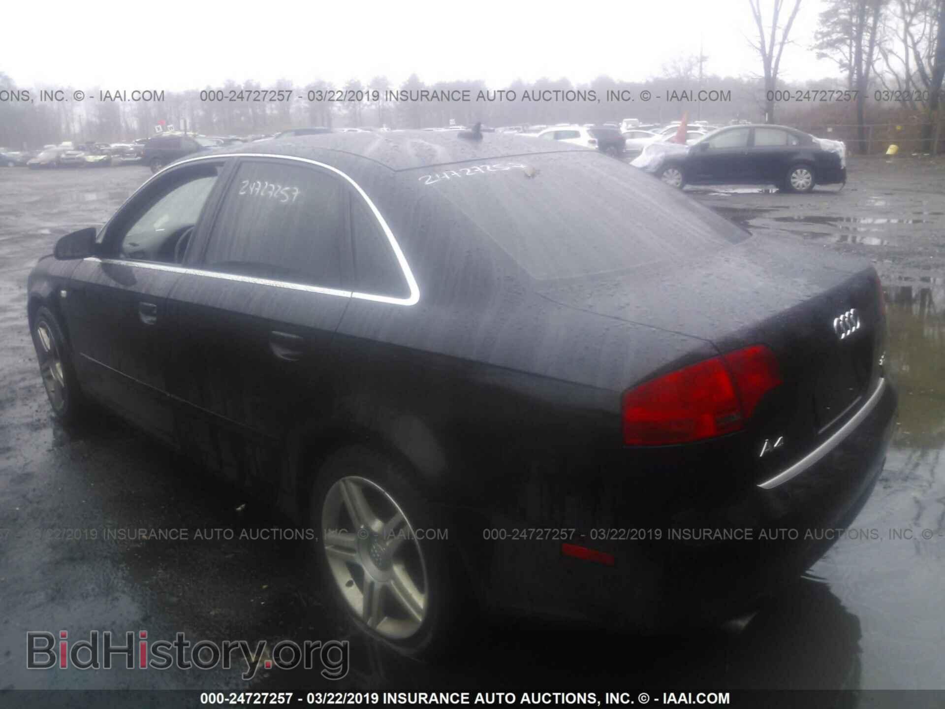 2007 AUDI A4 - VIN: WAUDF78E37A048652 - Photo 3