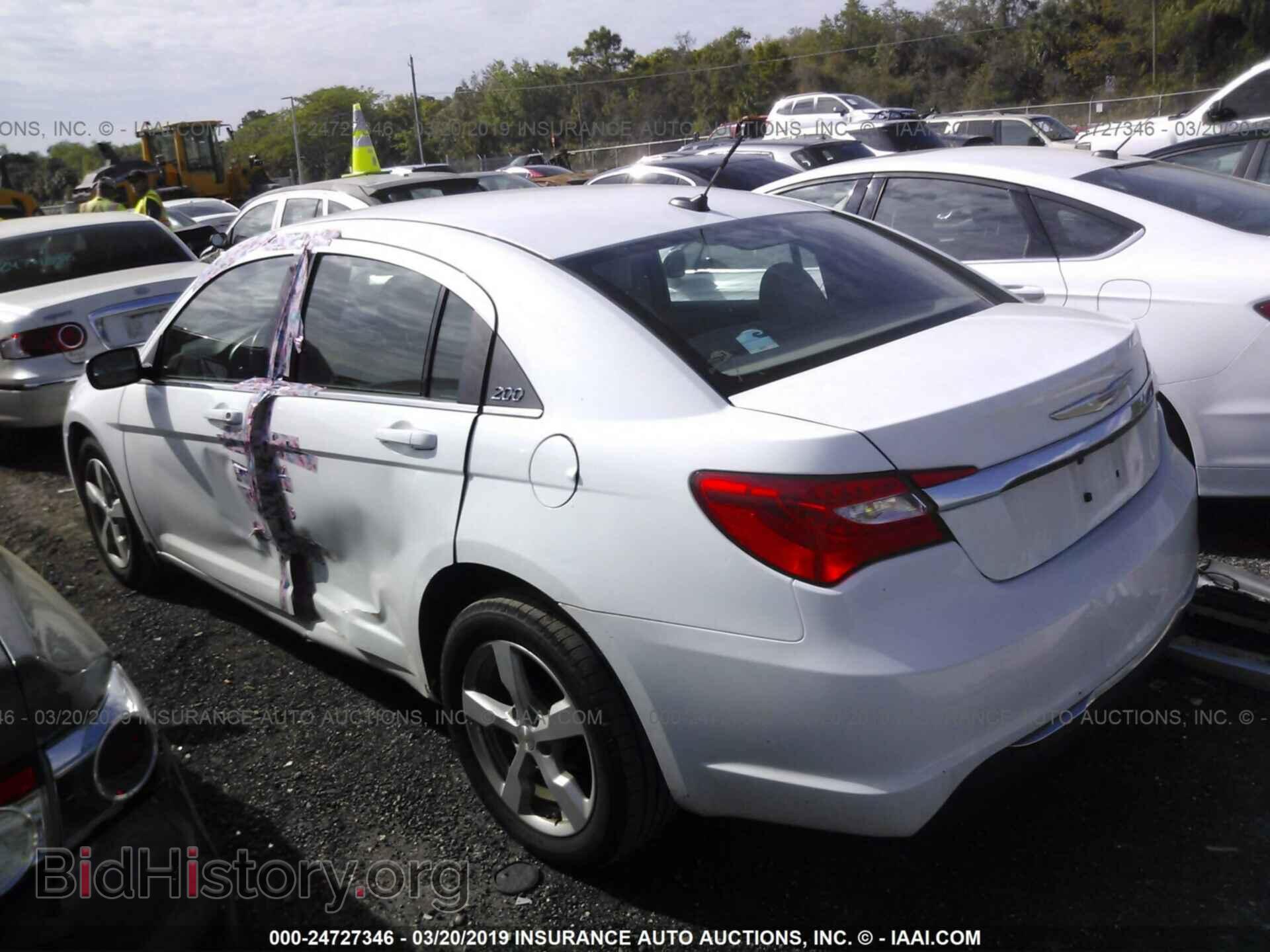 2012 CHRYSLER 200 - VIN: 1C3CCBBB5CN107104 - Фото 3