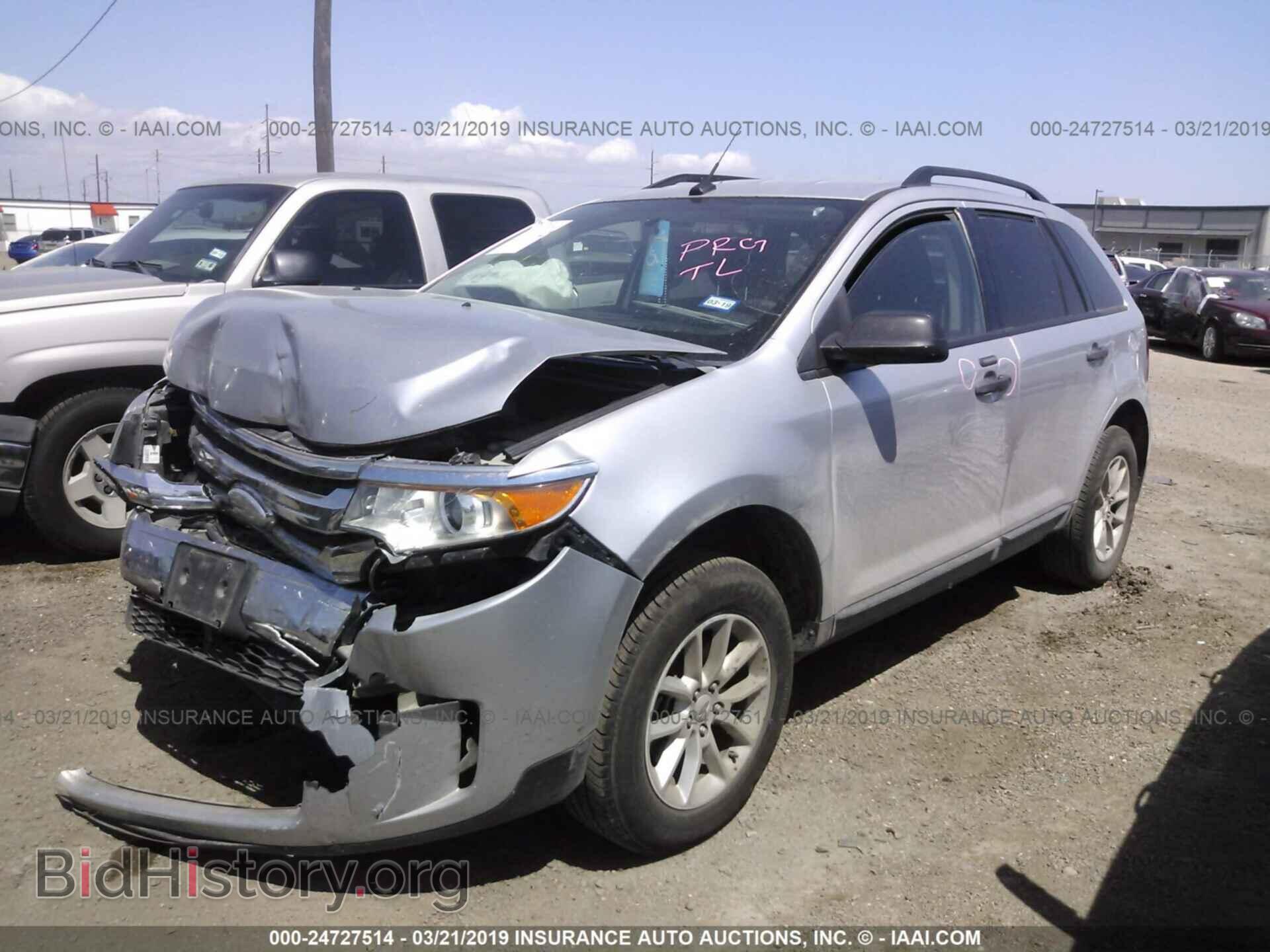 2013 FORD EDGE - VIN: 2FMDK3GCXDBE33175 - Фото 2