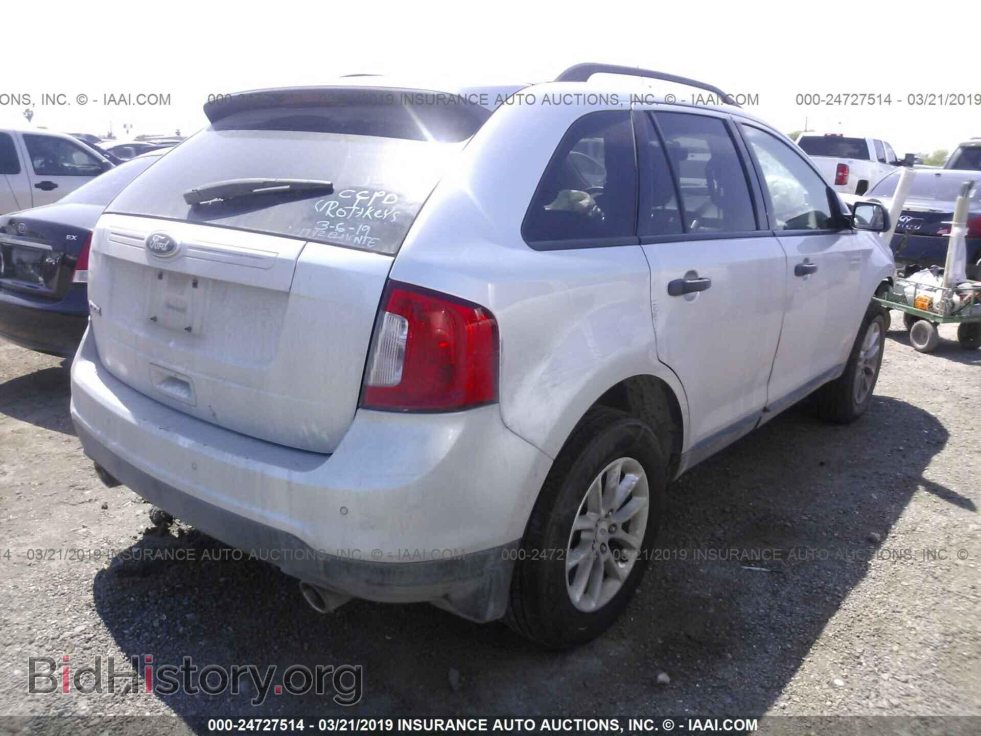 2013 FORD EDGE - VIN: 2FMDK3GCXDBE33175 - Фото 4