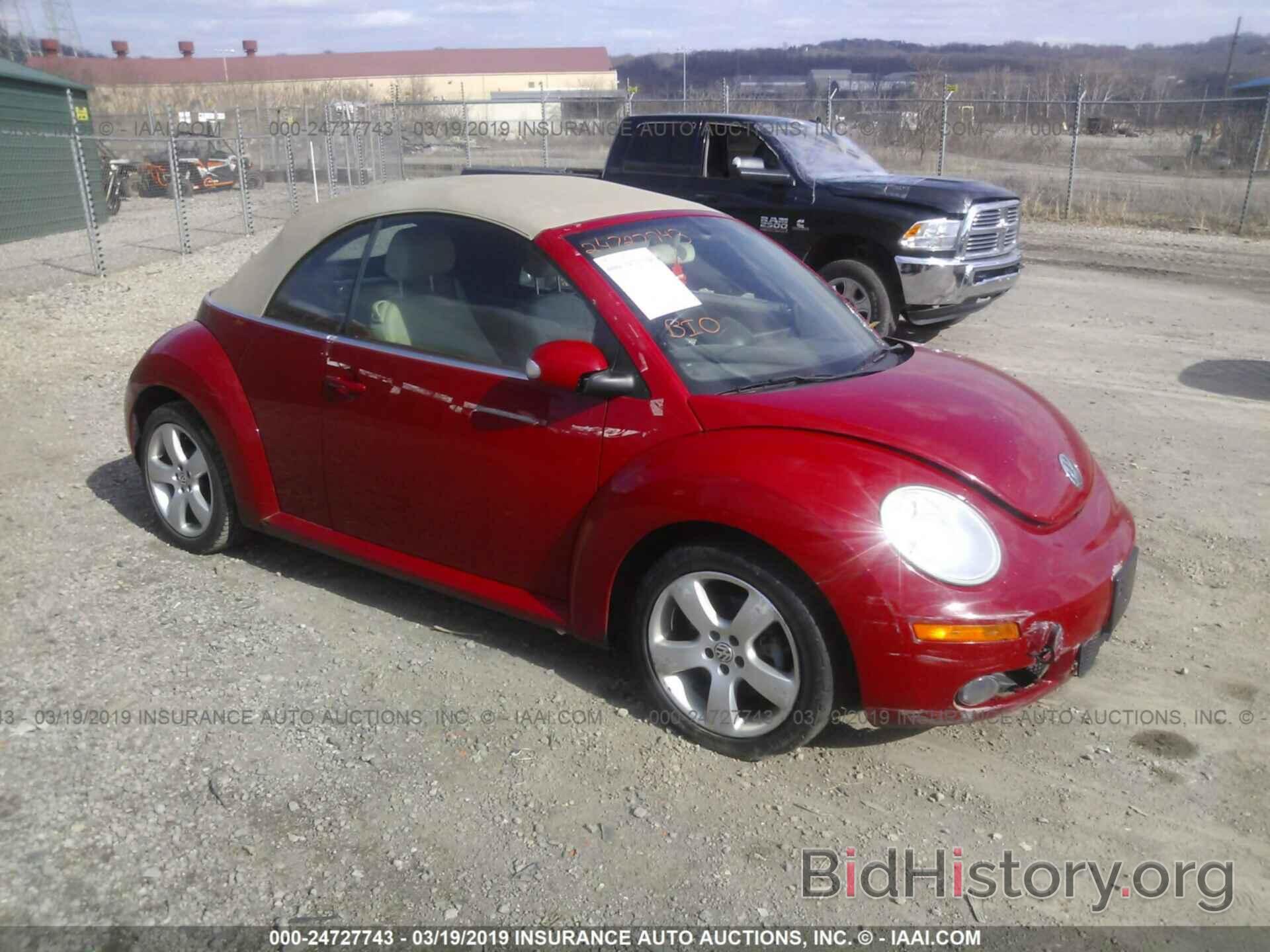 Photo 3VWSF31Y26M315964 - VOLKSWAGEN NEW BEETLE 2006