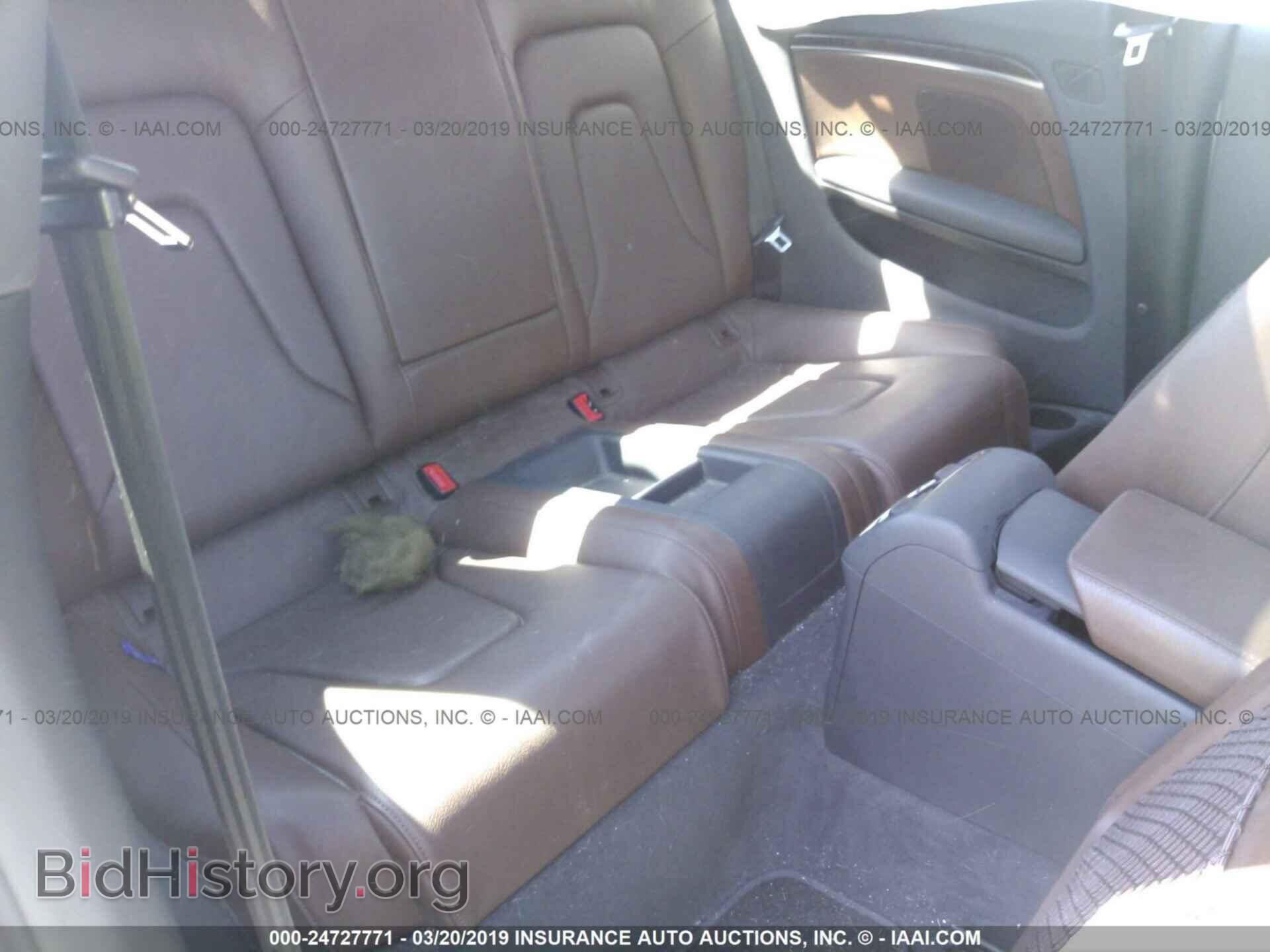 2013 AUDI A5 - VIN: WAUCFAFR7DA042251 - Фото 8