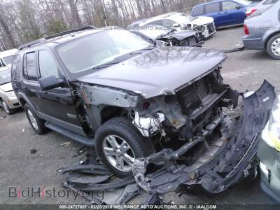 2006 Ford EXPLORER XLT, серый — VIN 1FMEU73E66UB38584, IAAI