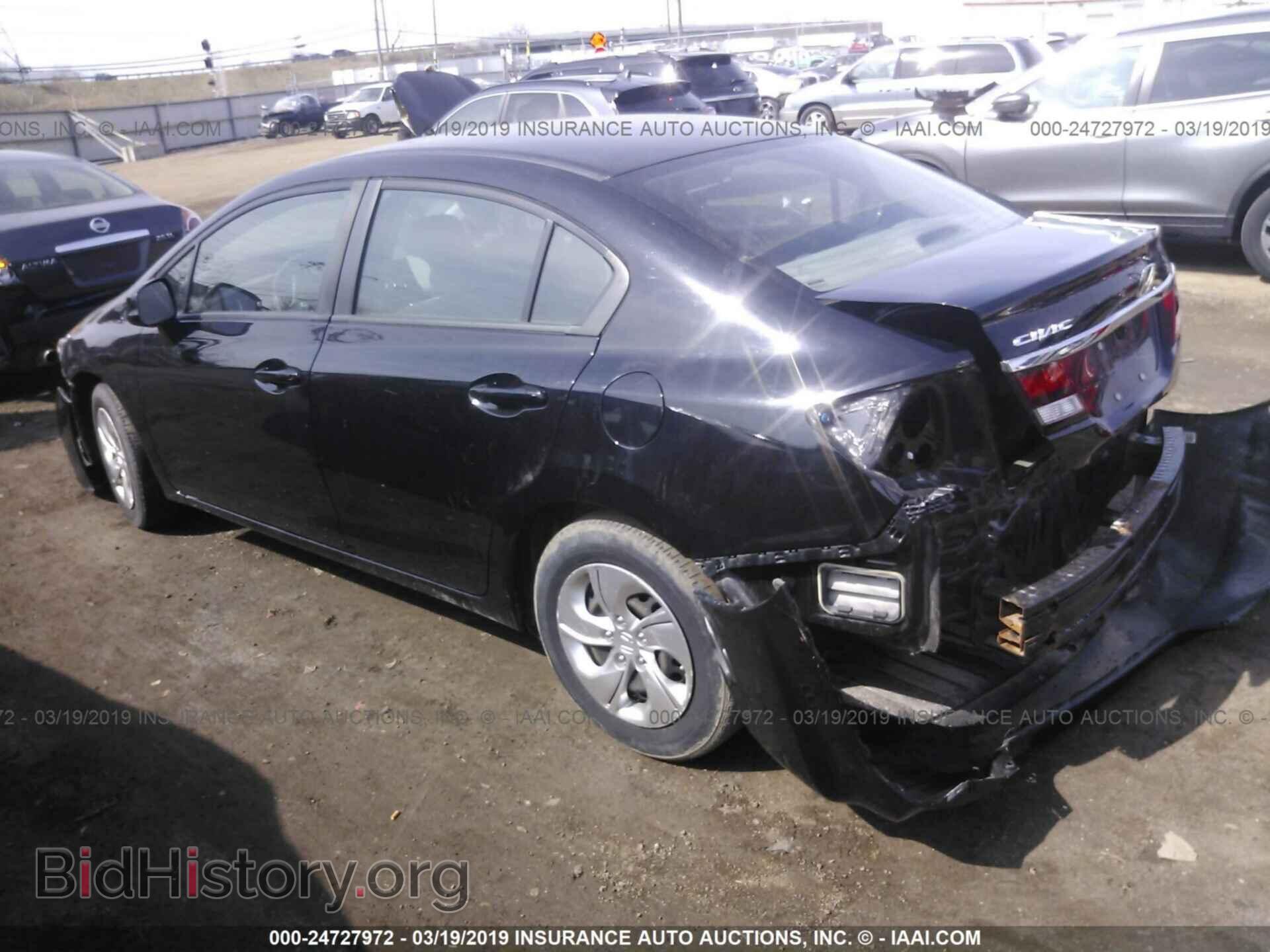2013 HONDA CIVIC - VIN: 19XFB2F55DE067838 - Фото 3