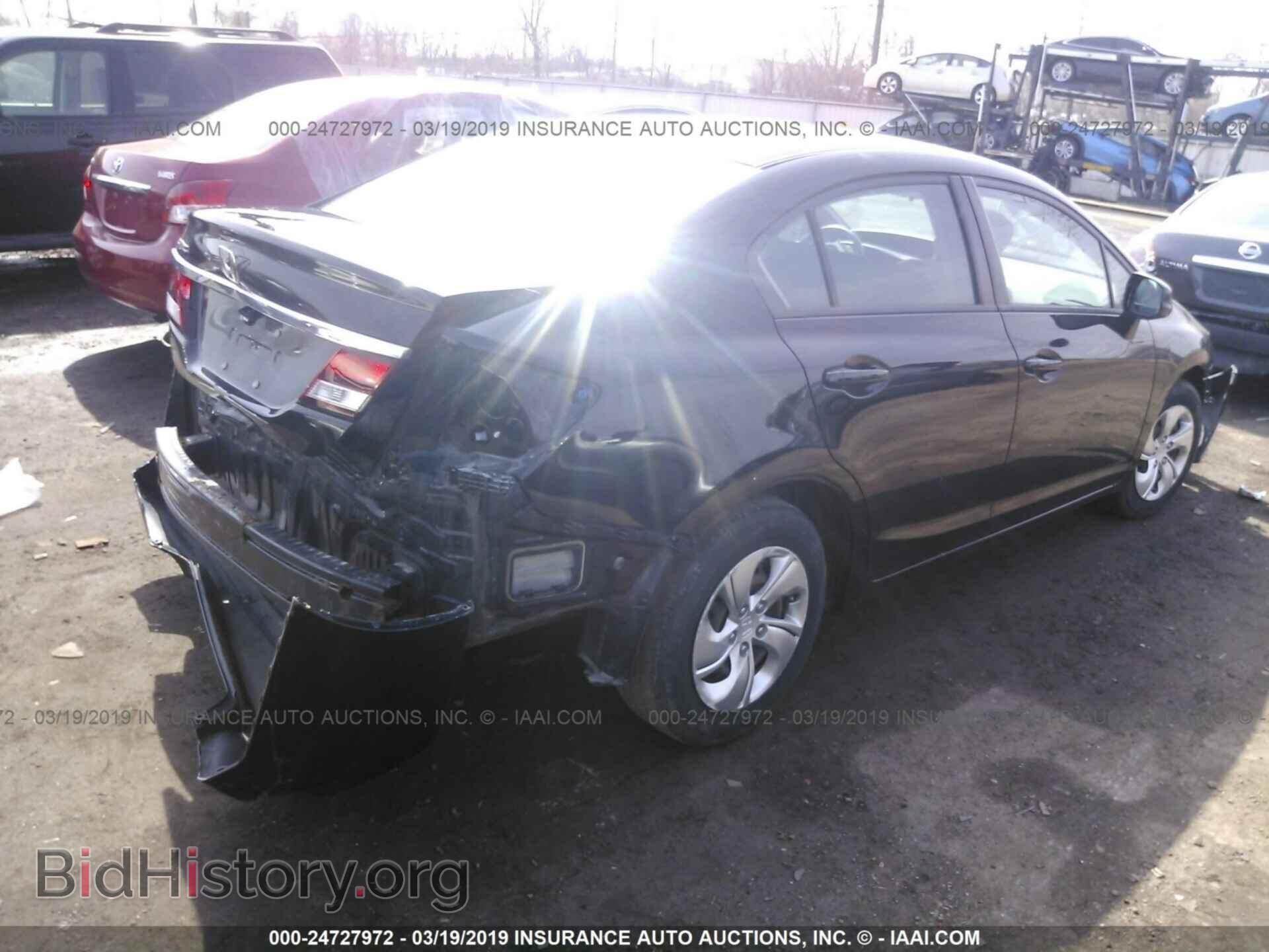 2013 HONDA CIVIC - VIN: 19XFB2F55DE067838 - Фото 4