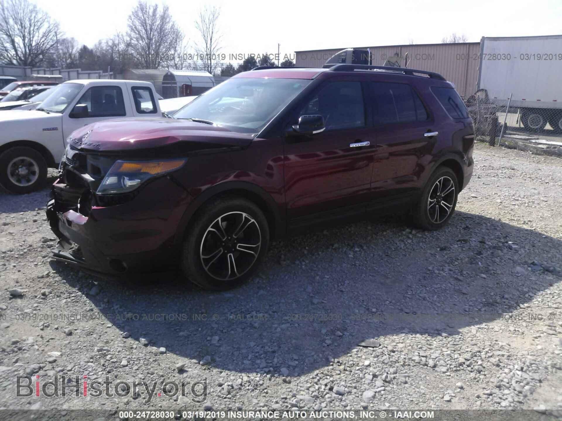 2014 FORD EXPLORER - VIN: 1FM5K8GT3EGC34450 - Фото 2