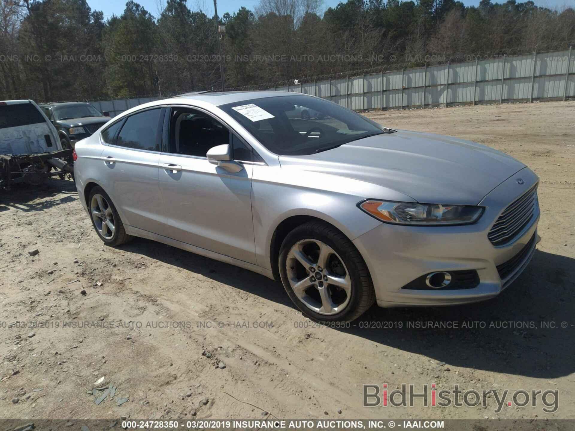 Photo 3FA6P0HR6DR137626 - FORD FUSION 2013