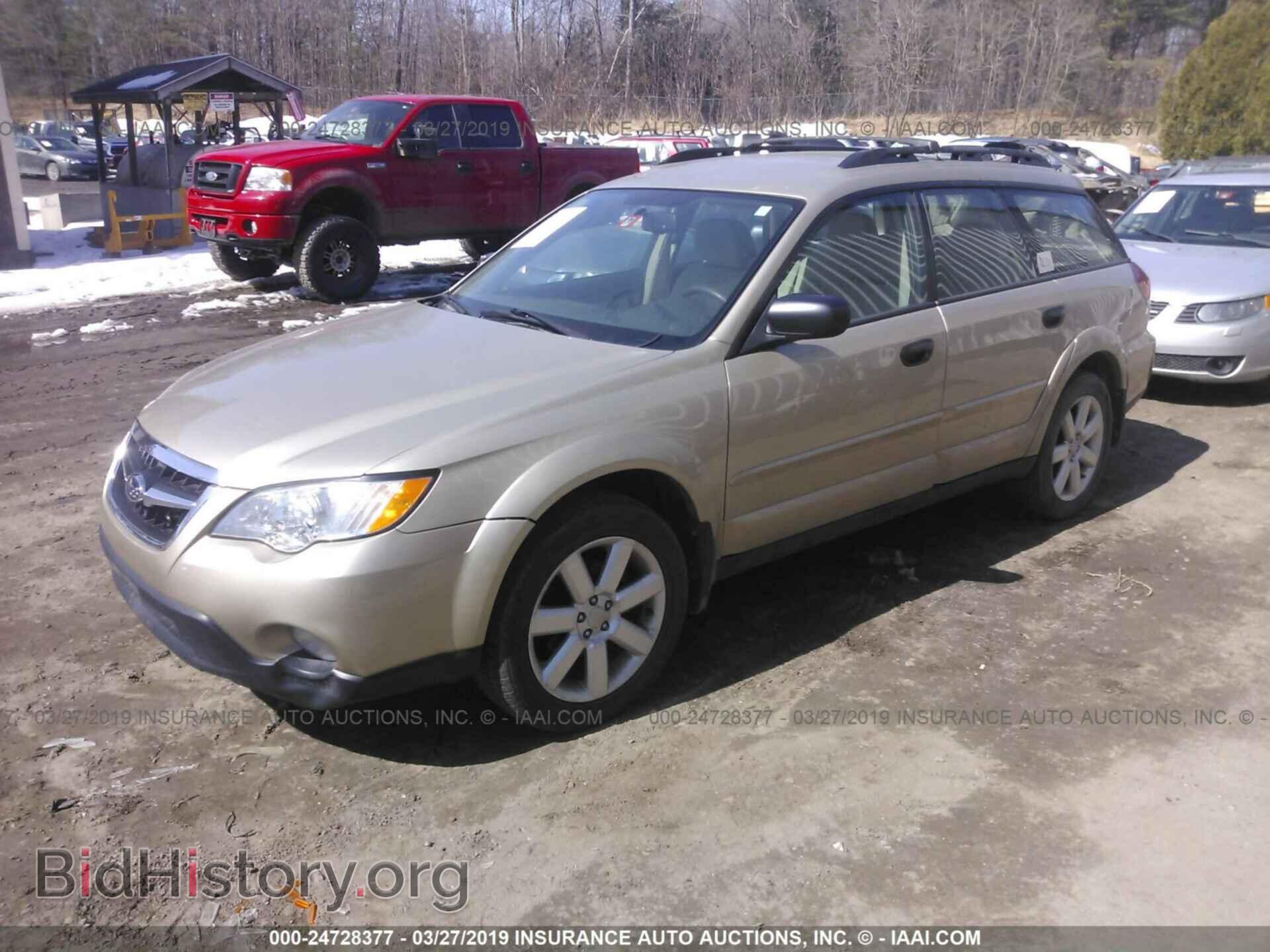 2008 SUBARU OUTBACK - VIN: 4S4BP61C787324092 - Фото 2