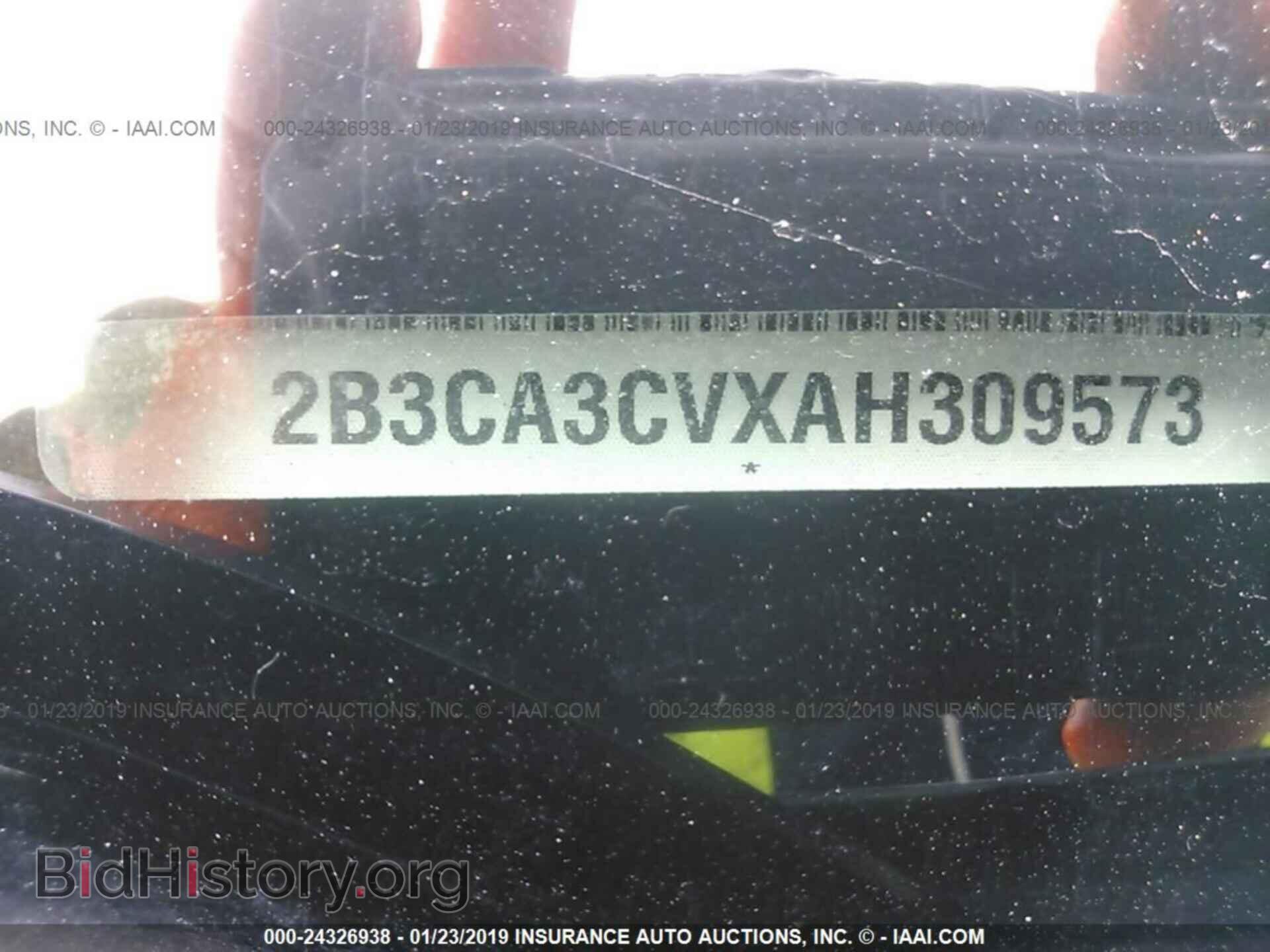 2010 DODGE CHARGER - VIN: 2B3CA3CVXAH309573 - Фото 9