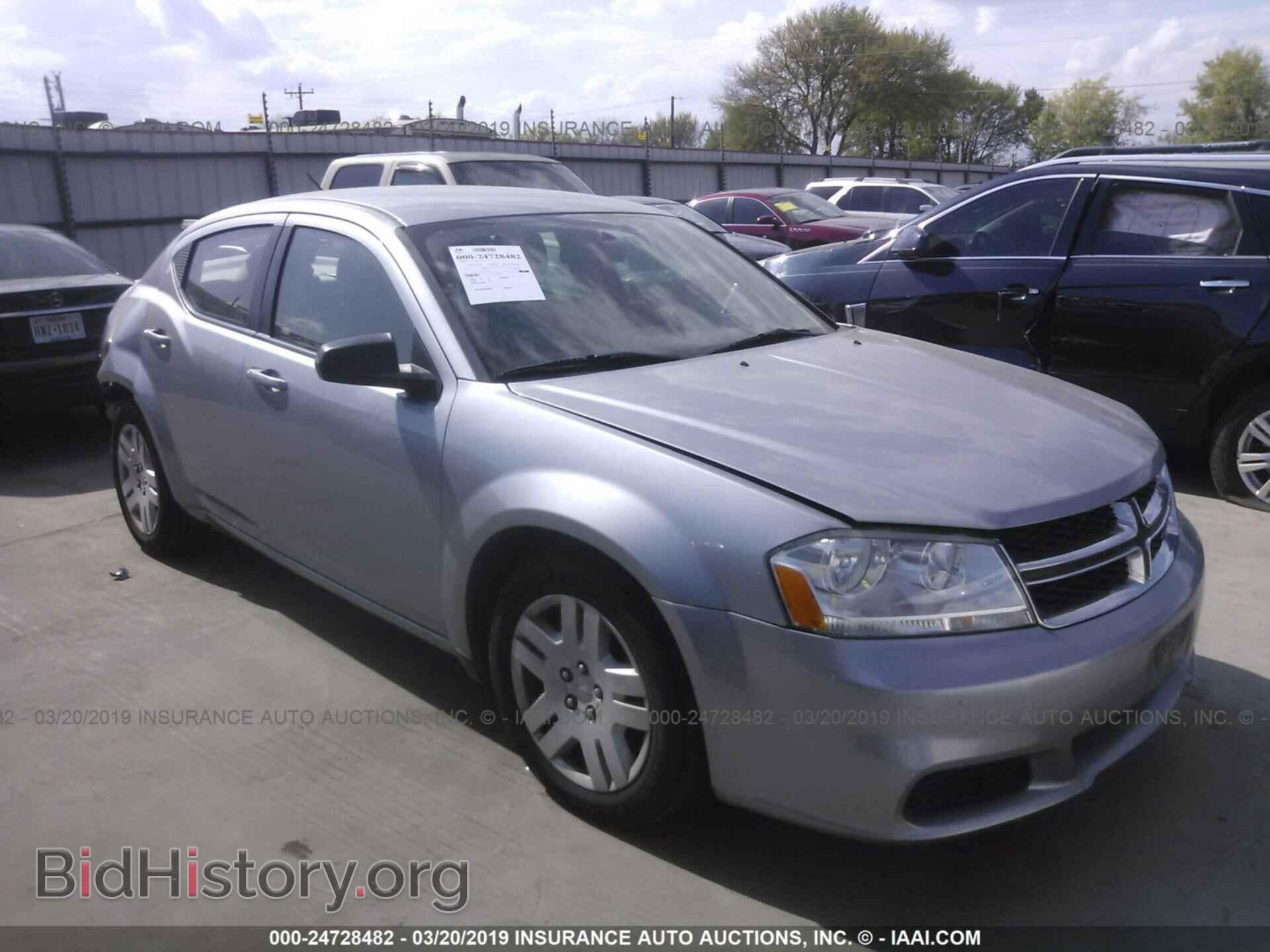 Photo 1C3CDZAG4DN749981 - DODGE AVENGER 2013