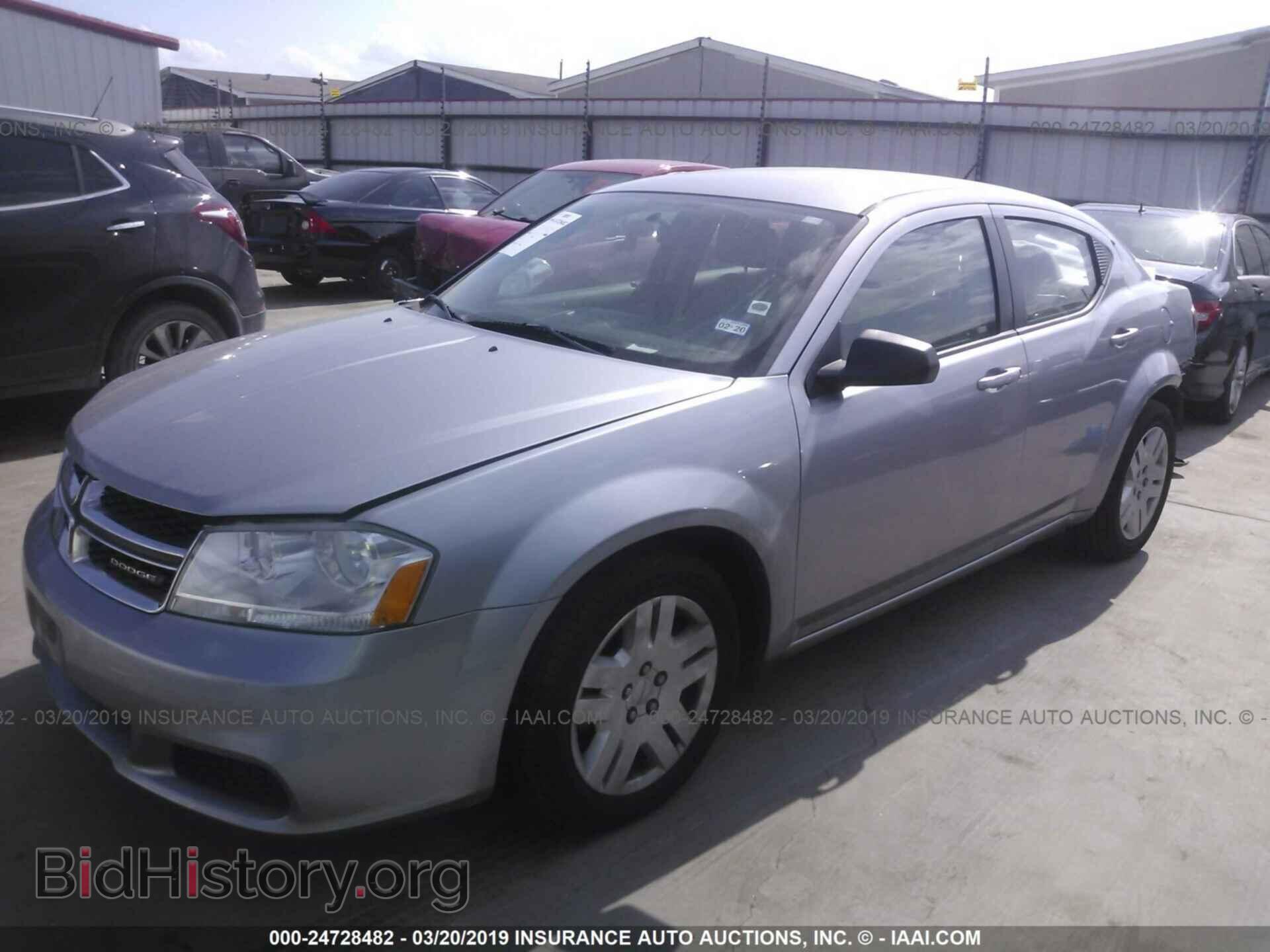 2013 DODGE AVENGER - VIN: 1C3CDZAG4DN749981 - Фото 2